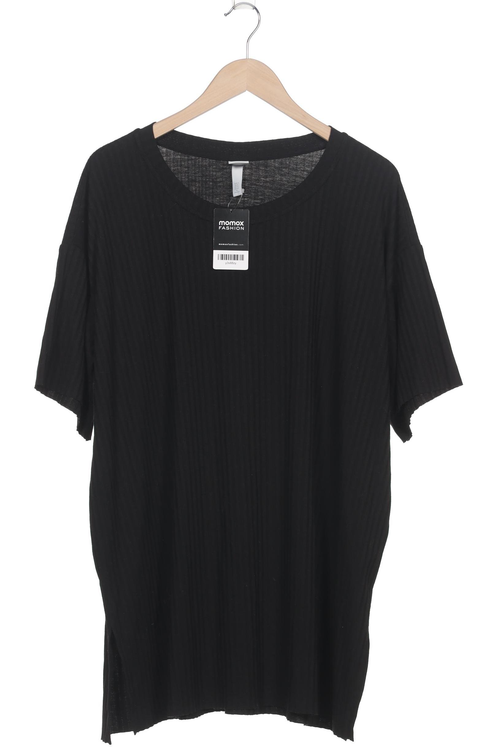 

H&M Damen T-Shirt, schwarz, Gr. 44