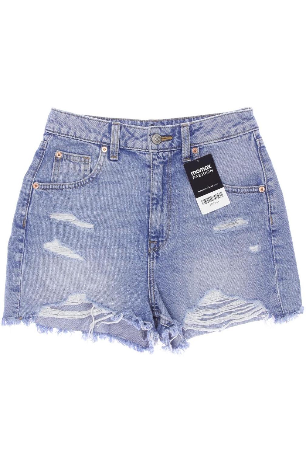 

H&M Damen Shorts, blau, Gr. 34