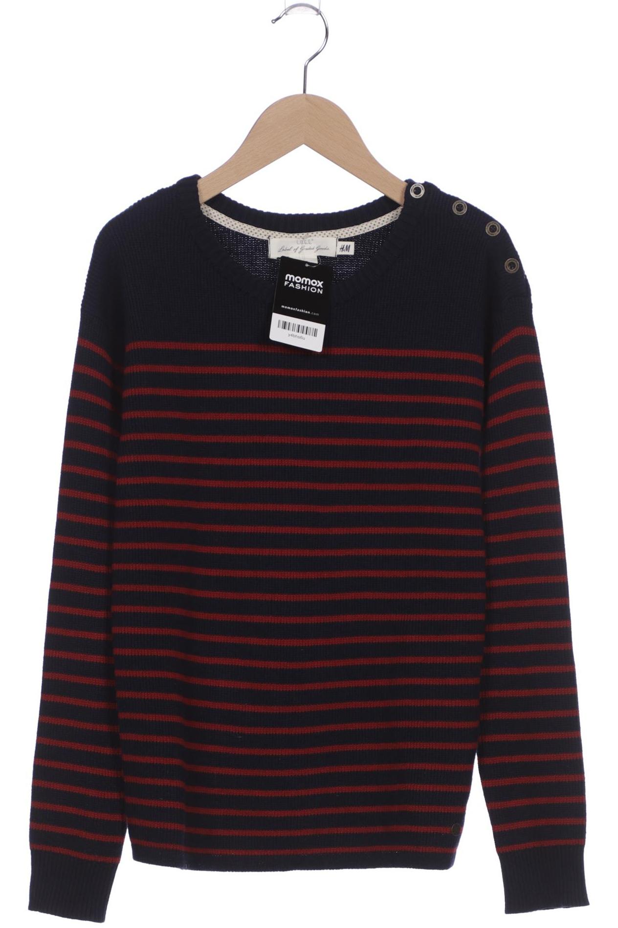 

H&M Damen Pullover, marineblau, Gr. 34