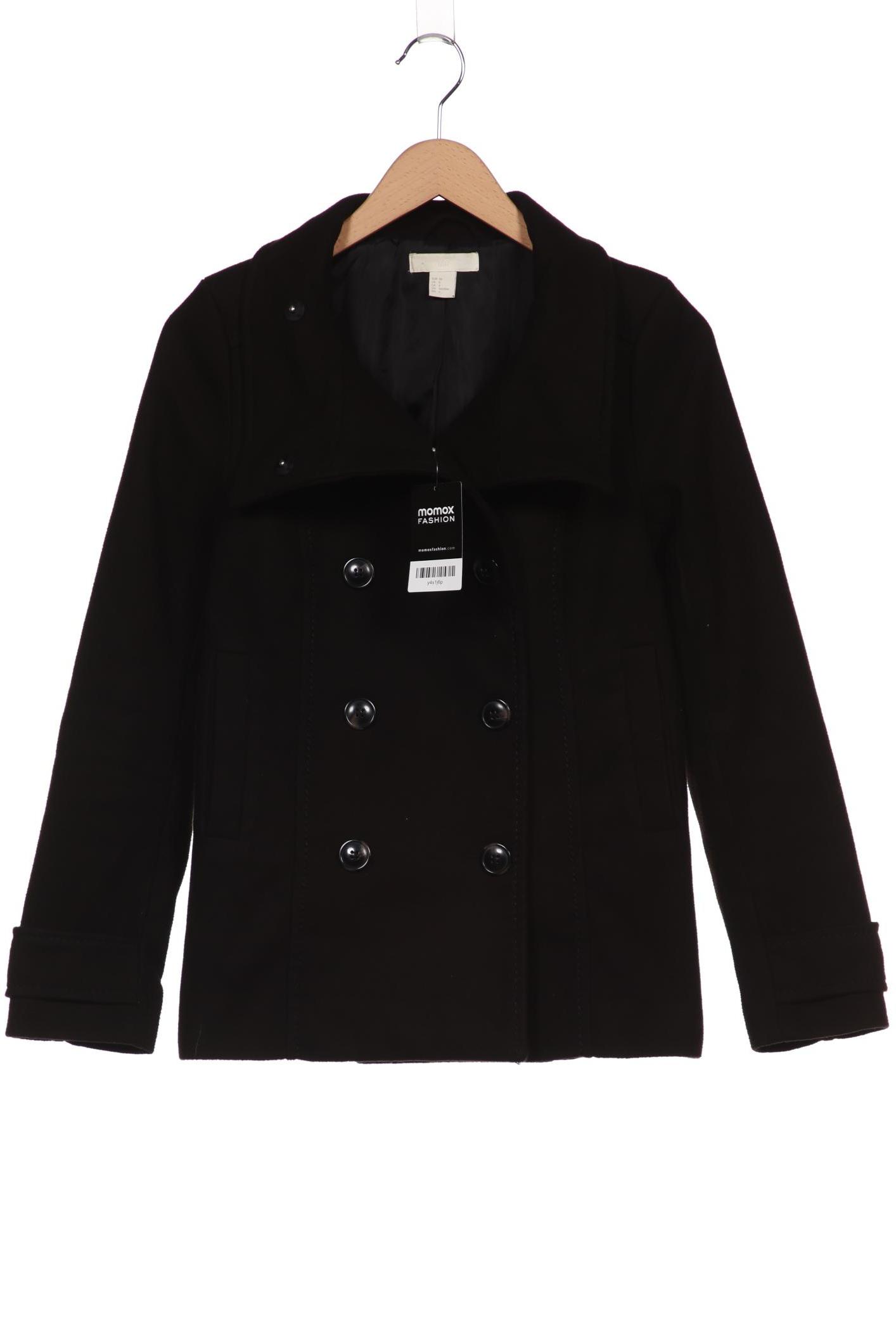 

H&M Damen Jacke, schwarz