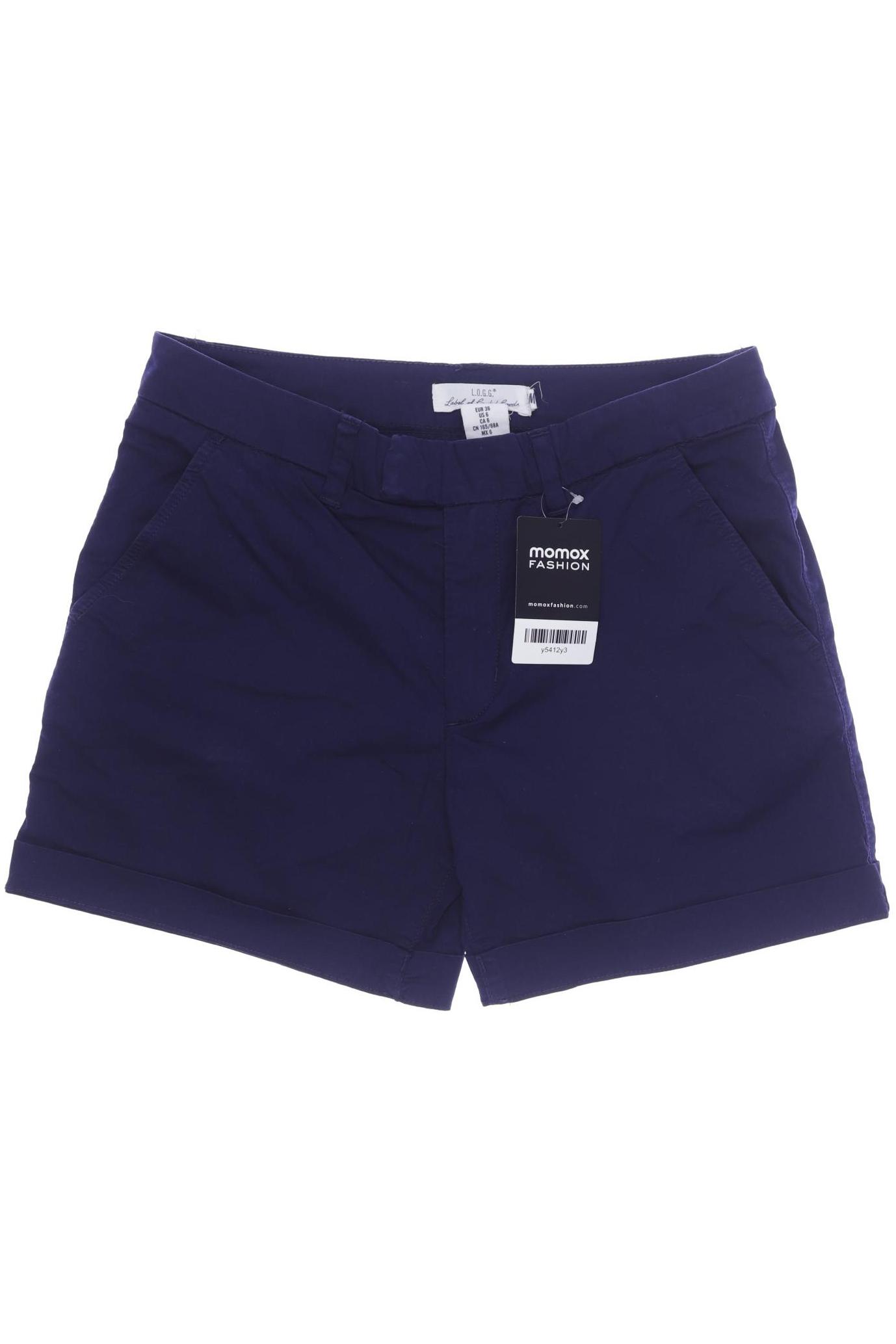 

H&M Damen Shorts, marineblau, Gr. 36