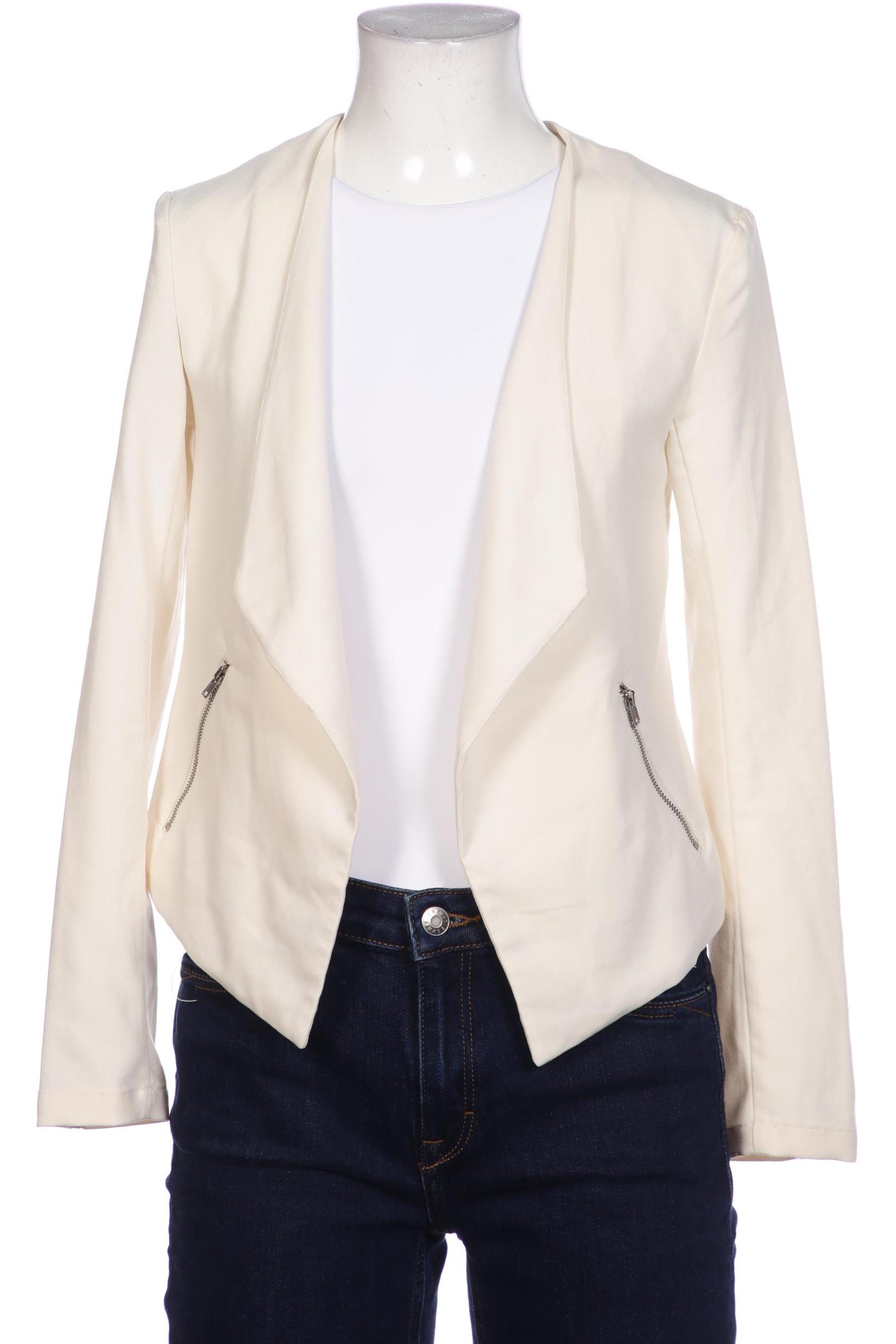 

H&M Damen Blazer, cremeweiß, Gr. 34