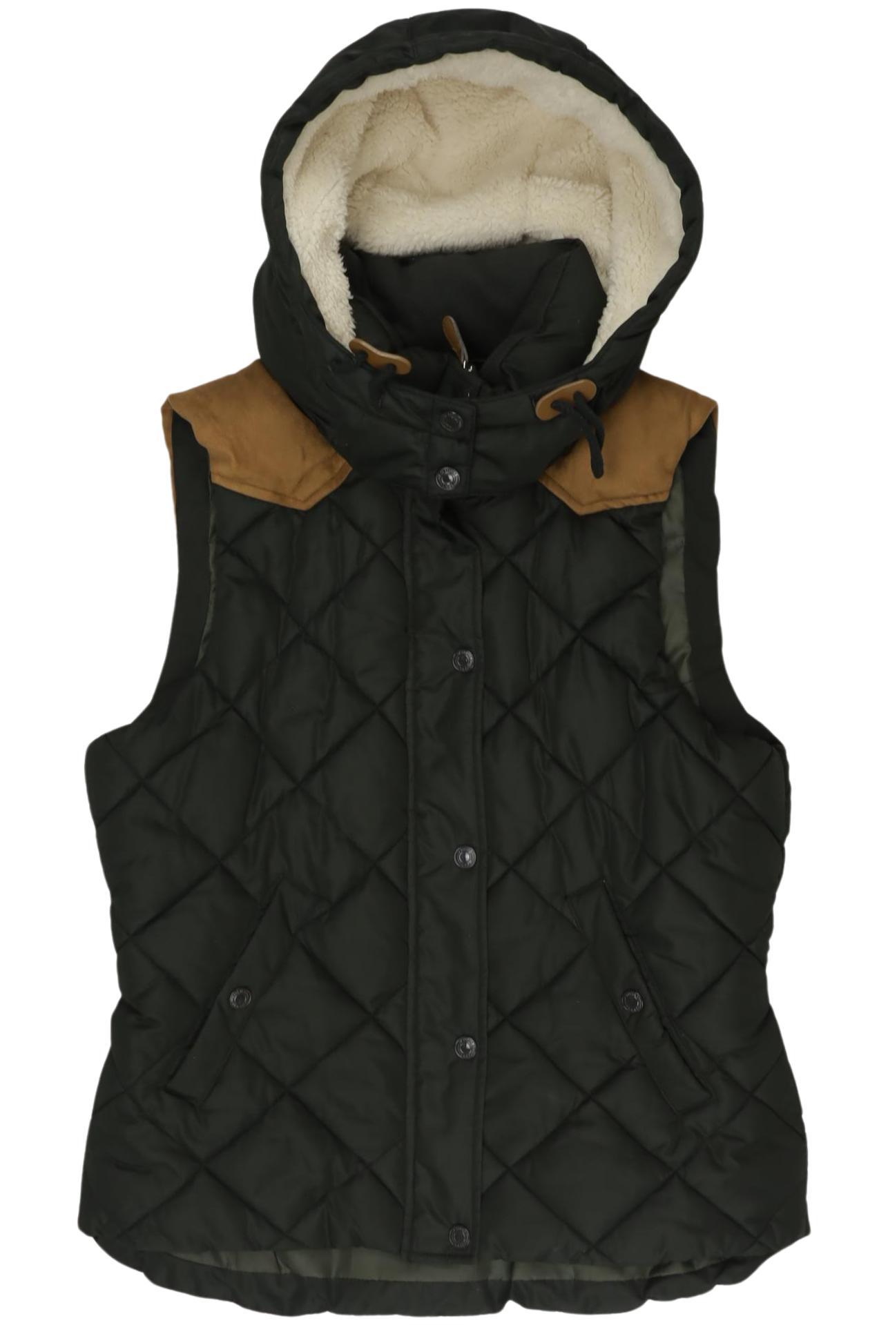 

H&M Damen Weste, grün, Gr. 38