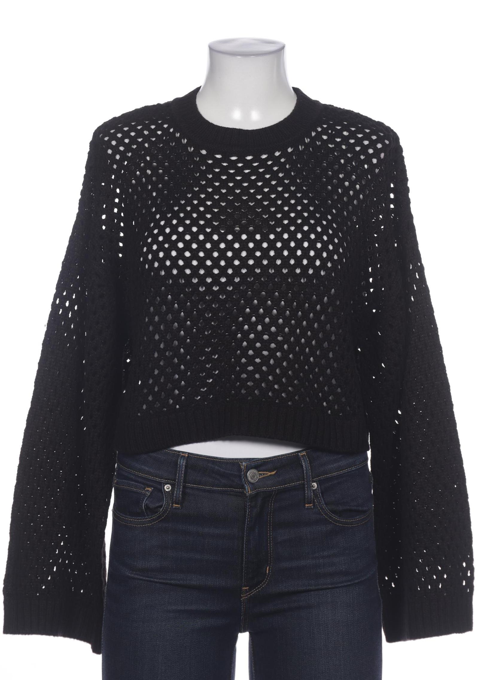 

H&M Damen Pullover, schwarz, Gr. 38