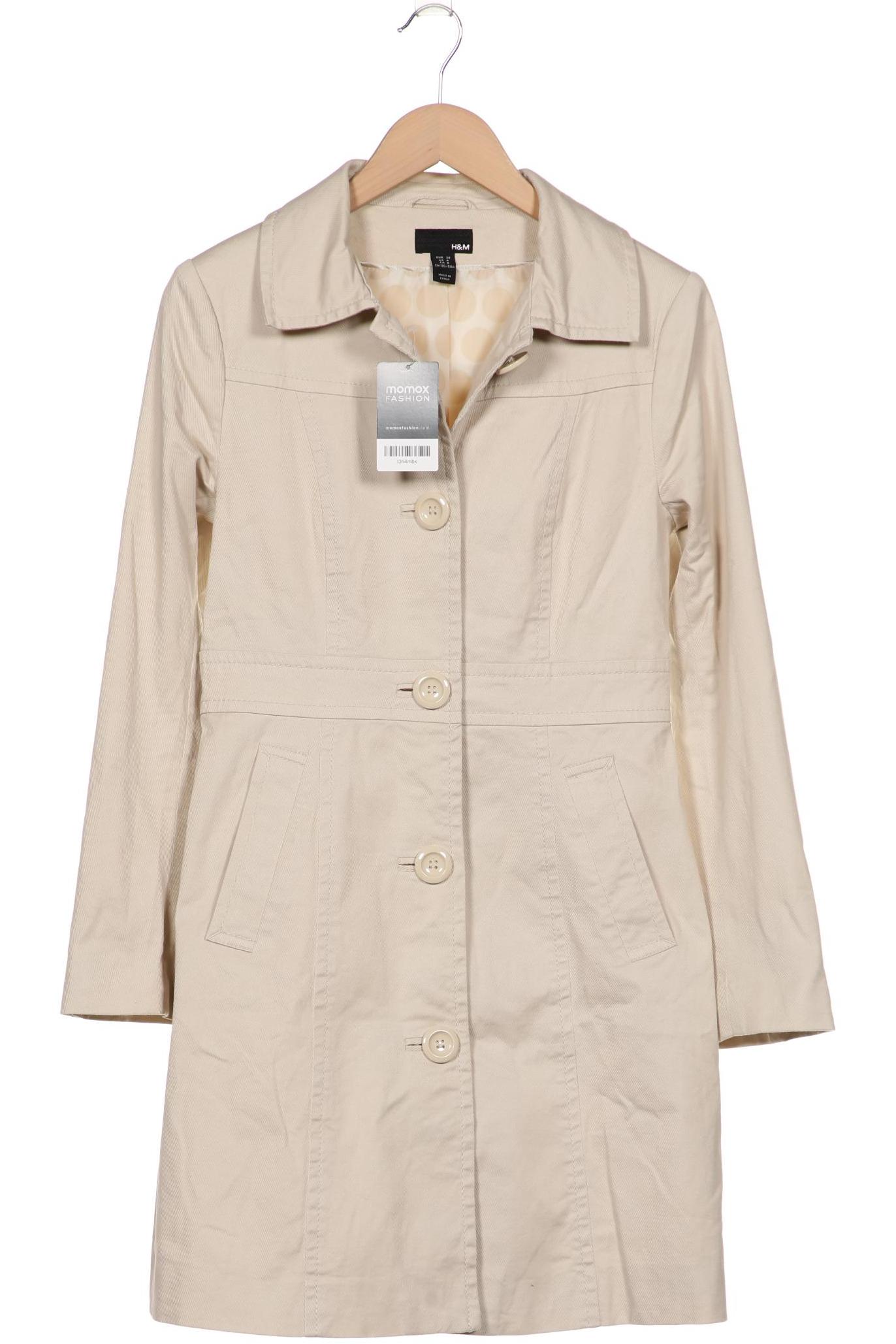 

H&M Damen Mantel, beige, Gr. 38