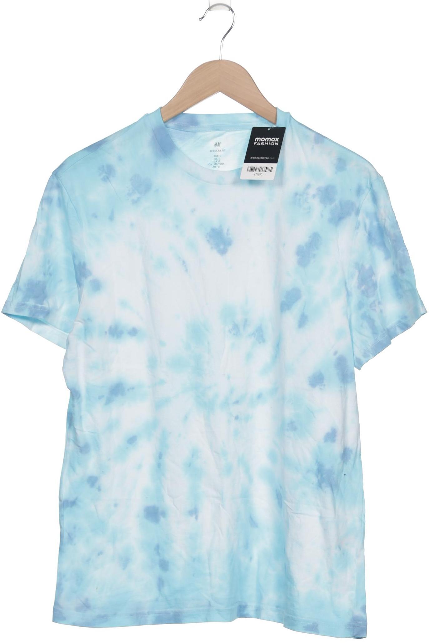 

H&M Damen T-Shirt, blau, Gr. 42