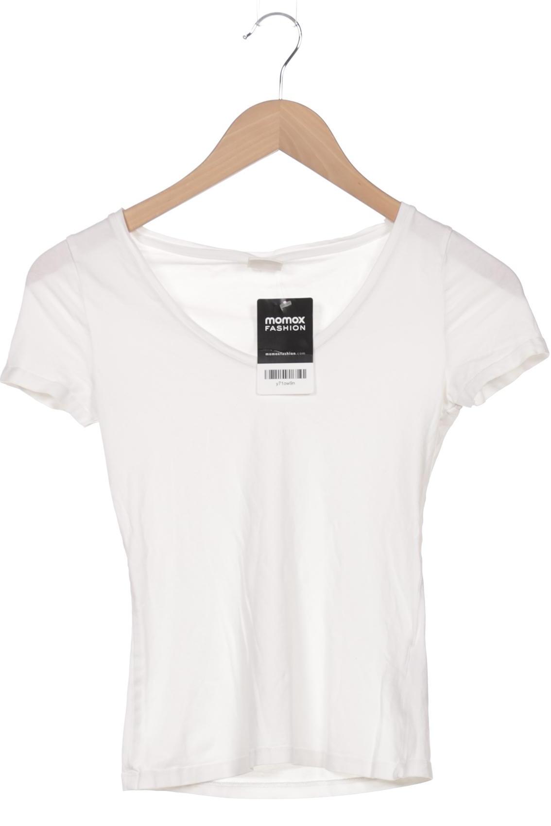 

H&M Damen T-Shirt, weiß, Gr. 34