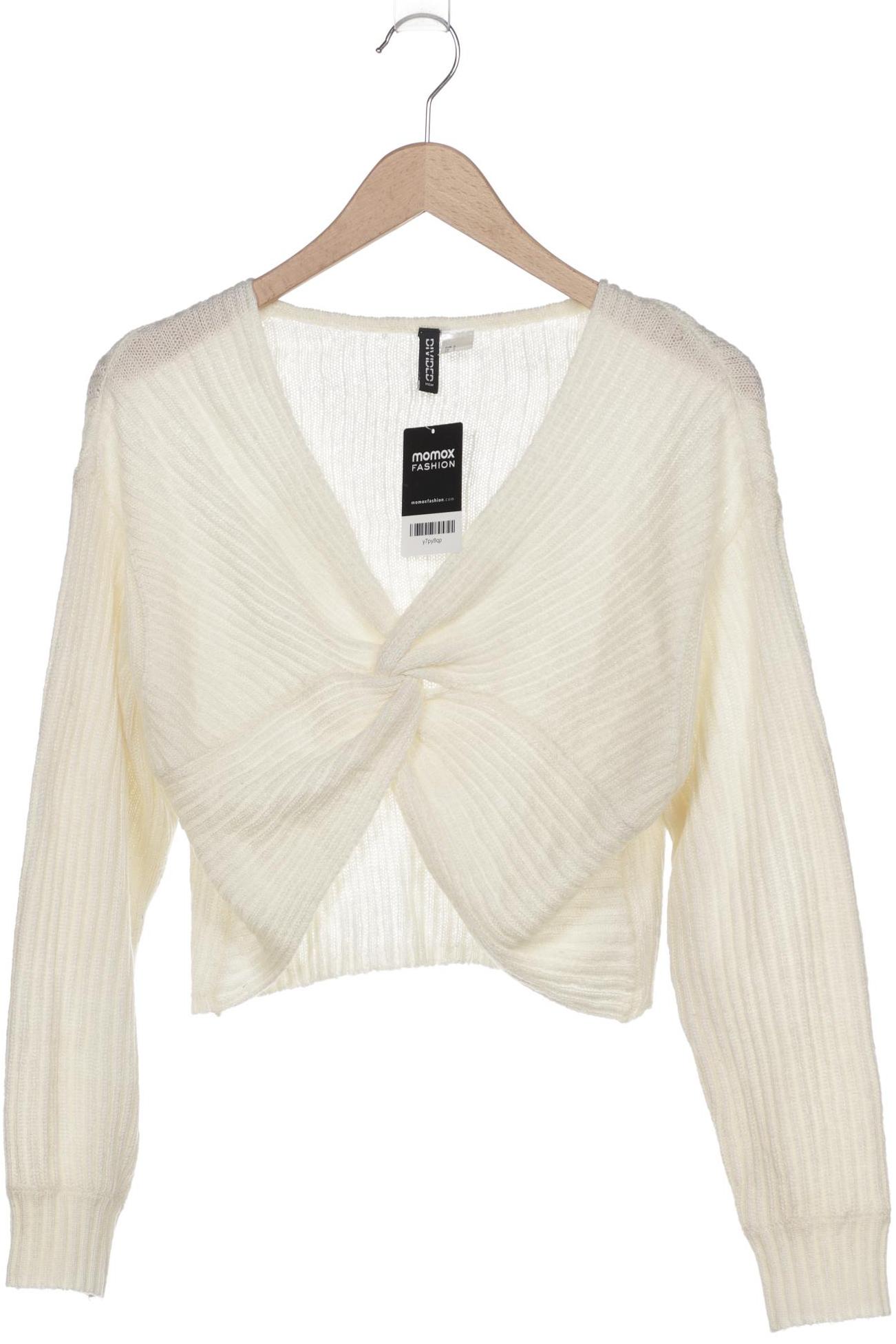 

H&M Damen Pullover, cremeweiß, Gr. 36