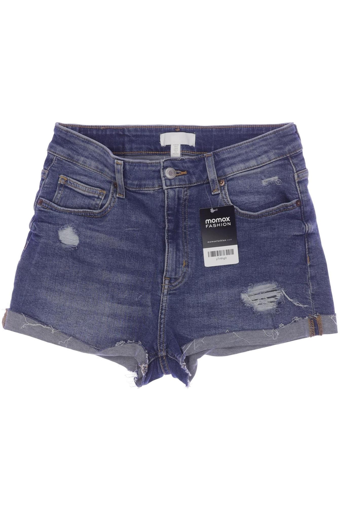 

H&M Damen Shorts, blau, Gr. 40