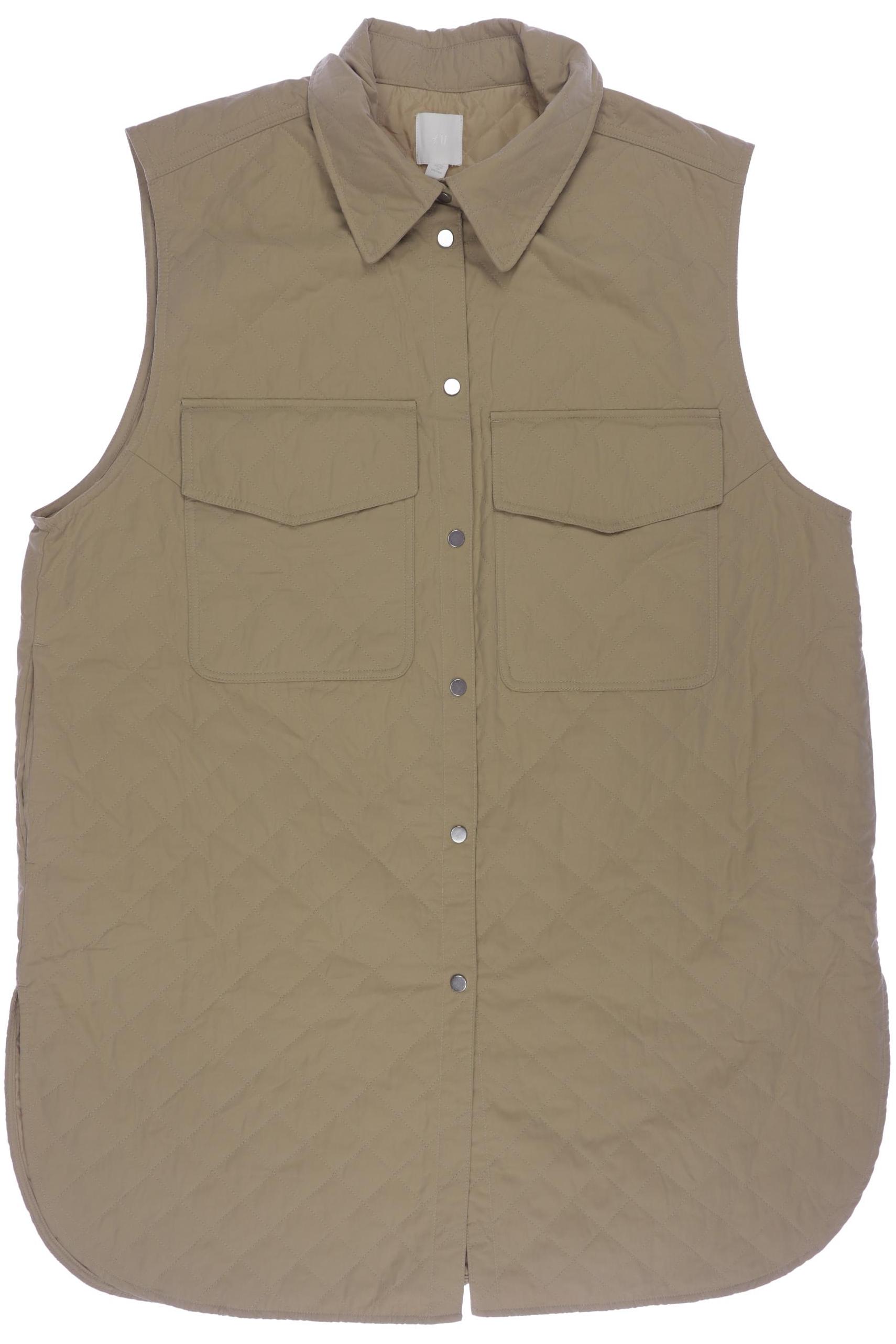 

H&M Damen Weste, beige, Gr. 44