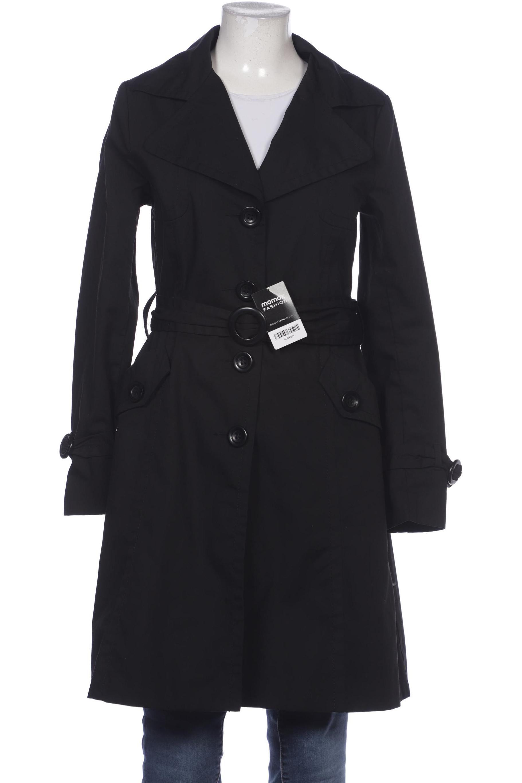 

H&M Damen Mantel, schwarz, Gr. 40