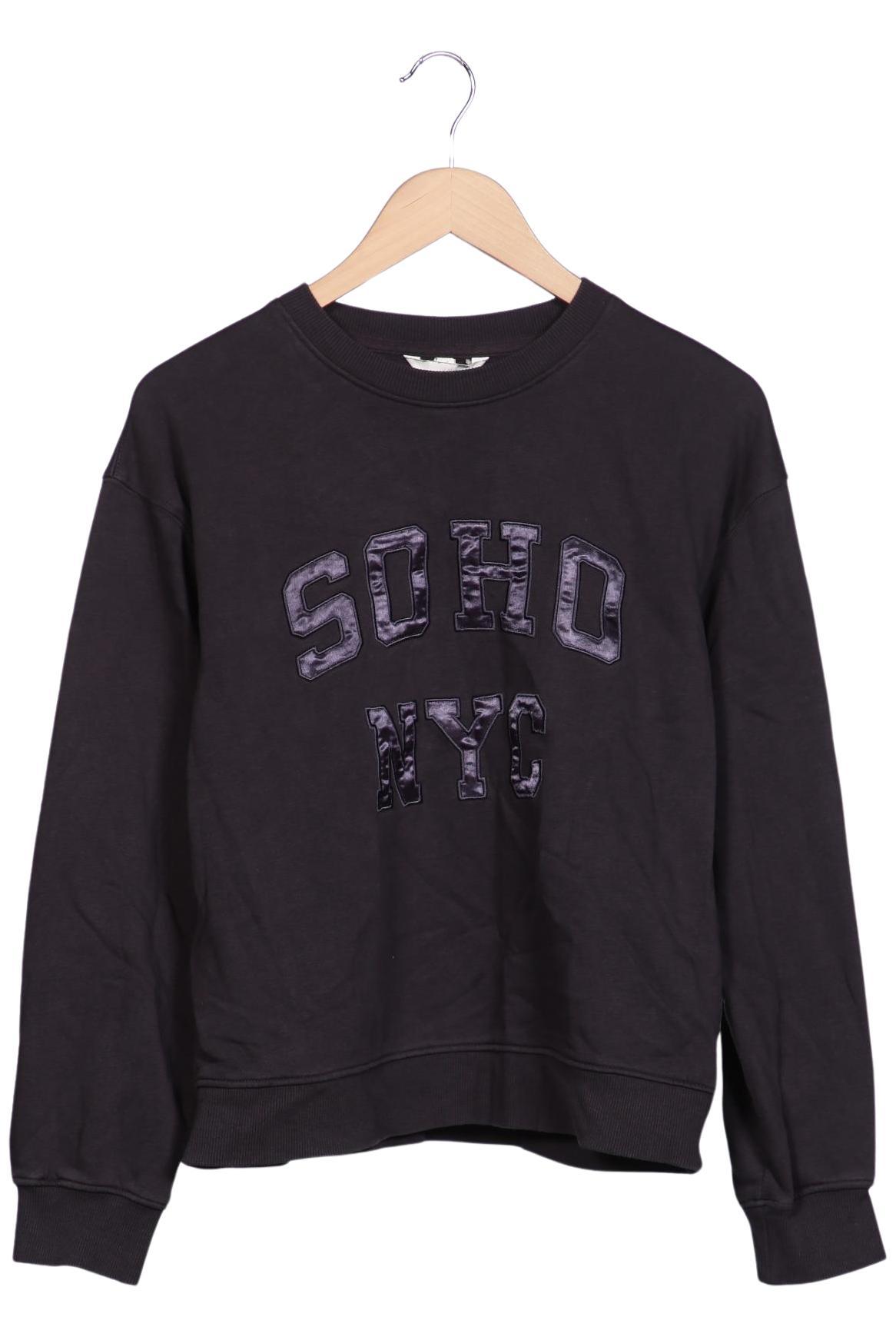 

H&M Damen Sweatshirt, schwarz, Gr. 36