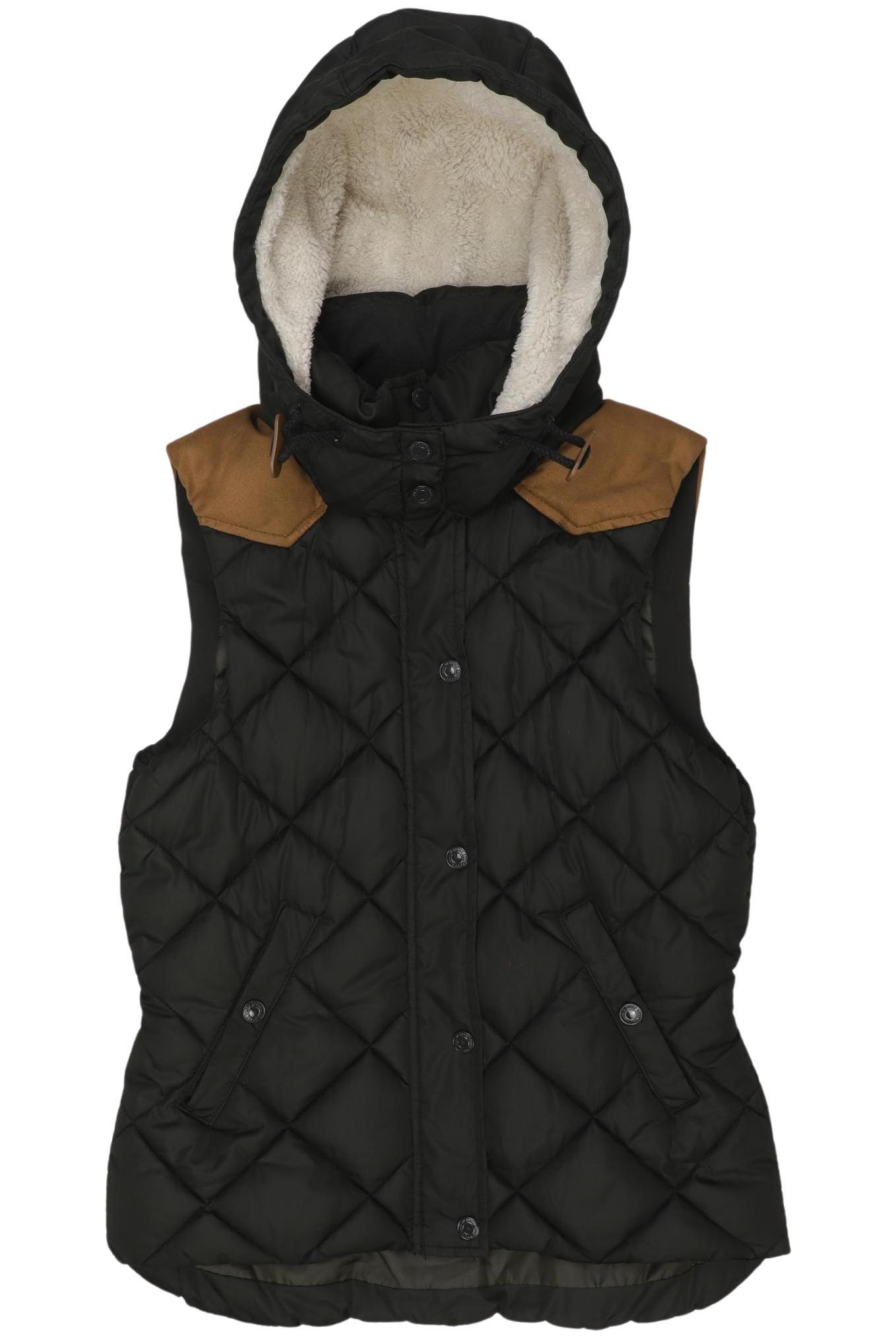 

H&M Damen Weste, grün, Gr. 34