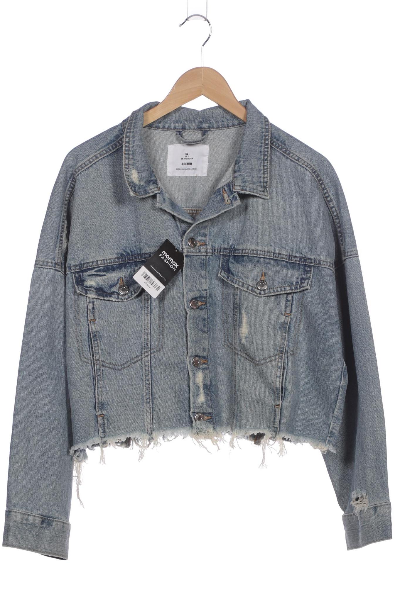 

H&M Damen Jacke, blau, Gr. 42