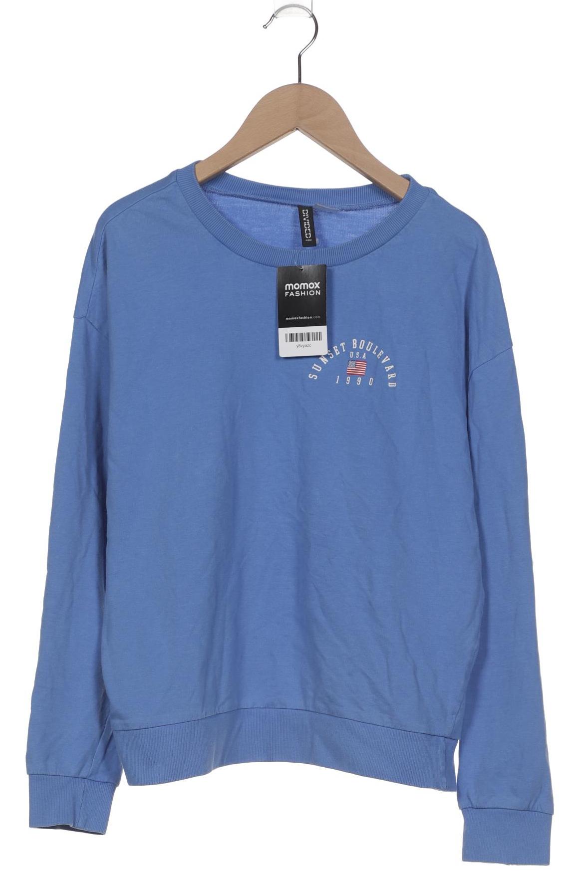 

H&M Damen Sweatshirt, blau, Gr. 38