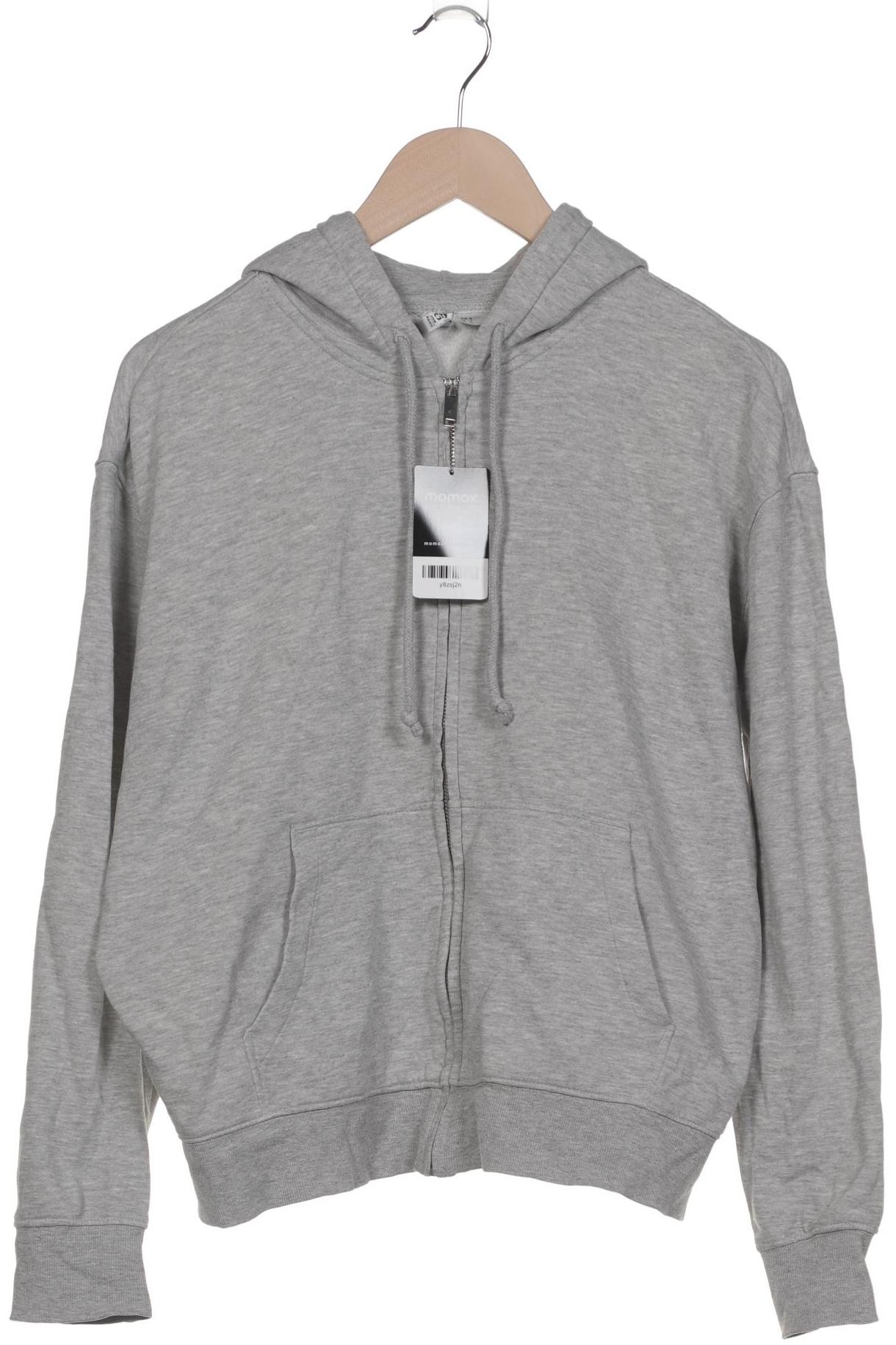 

H&M Damen Kapuzenpullover, grau, Gr. 38