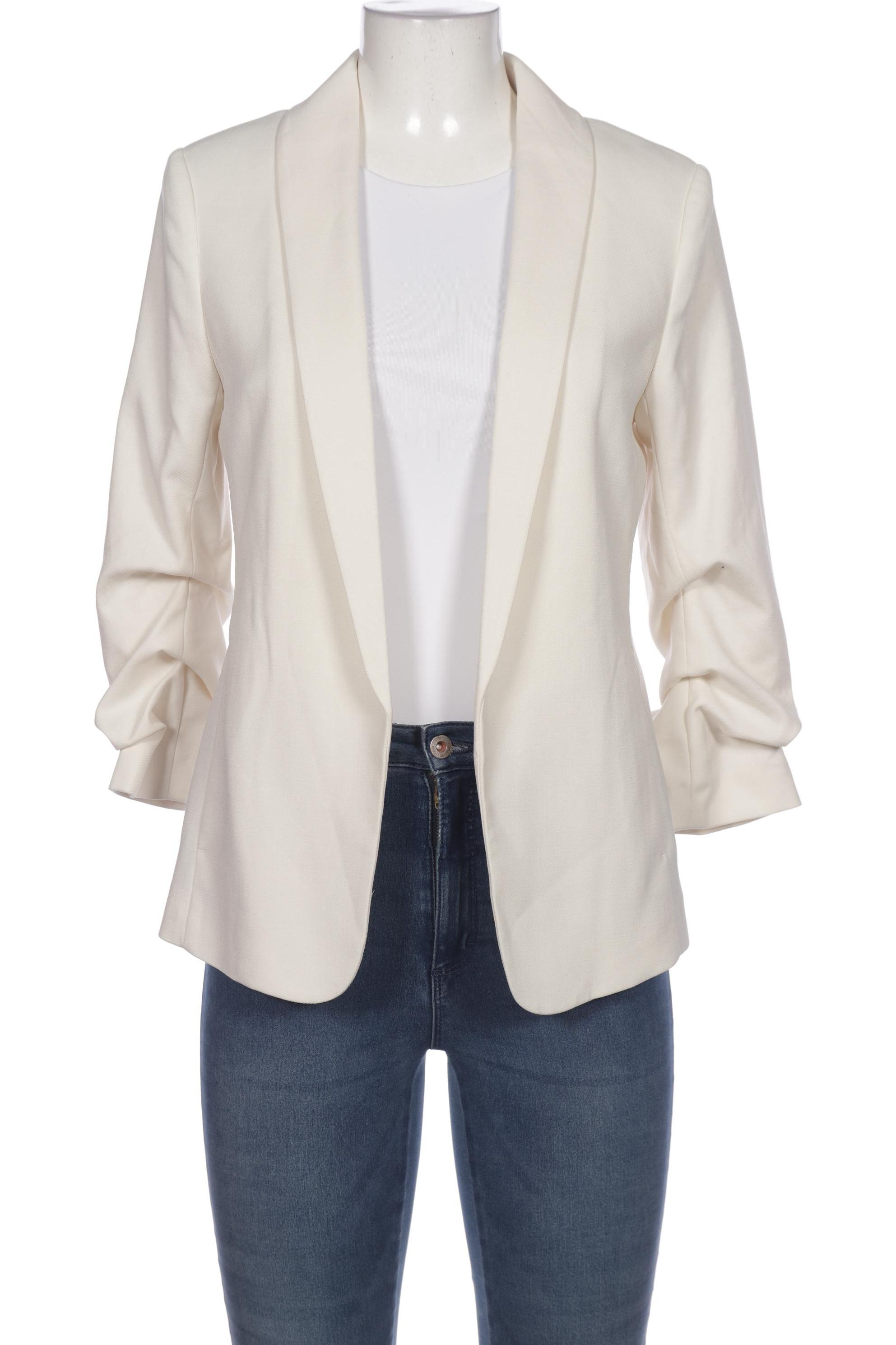 

H&M Damen Blazer, cremeweiß