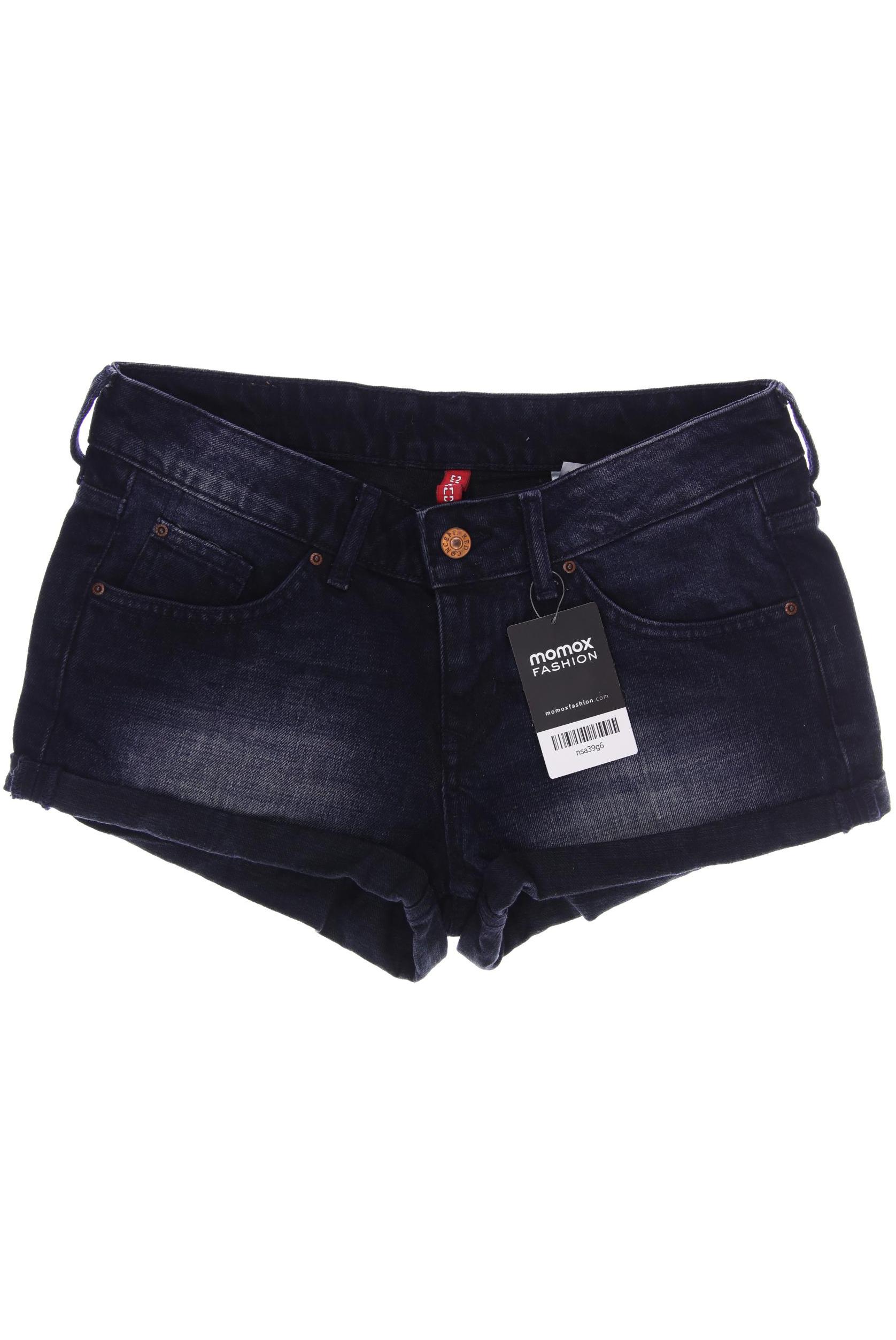 

H&M Damen Shorts, marineblau, Gr. 36
