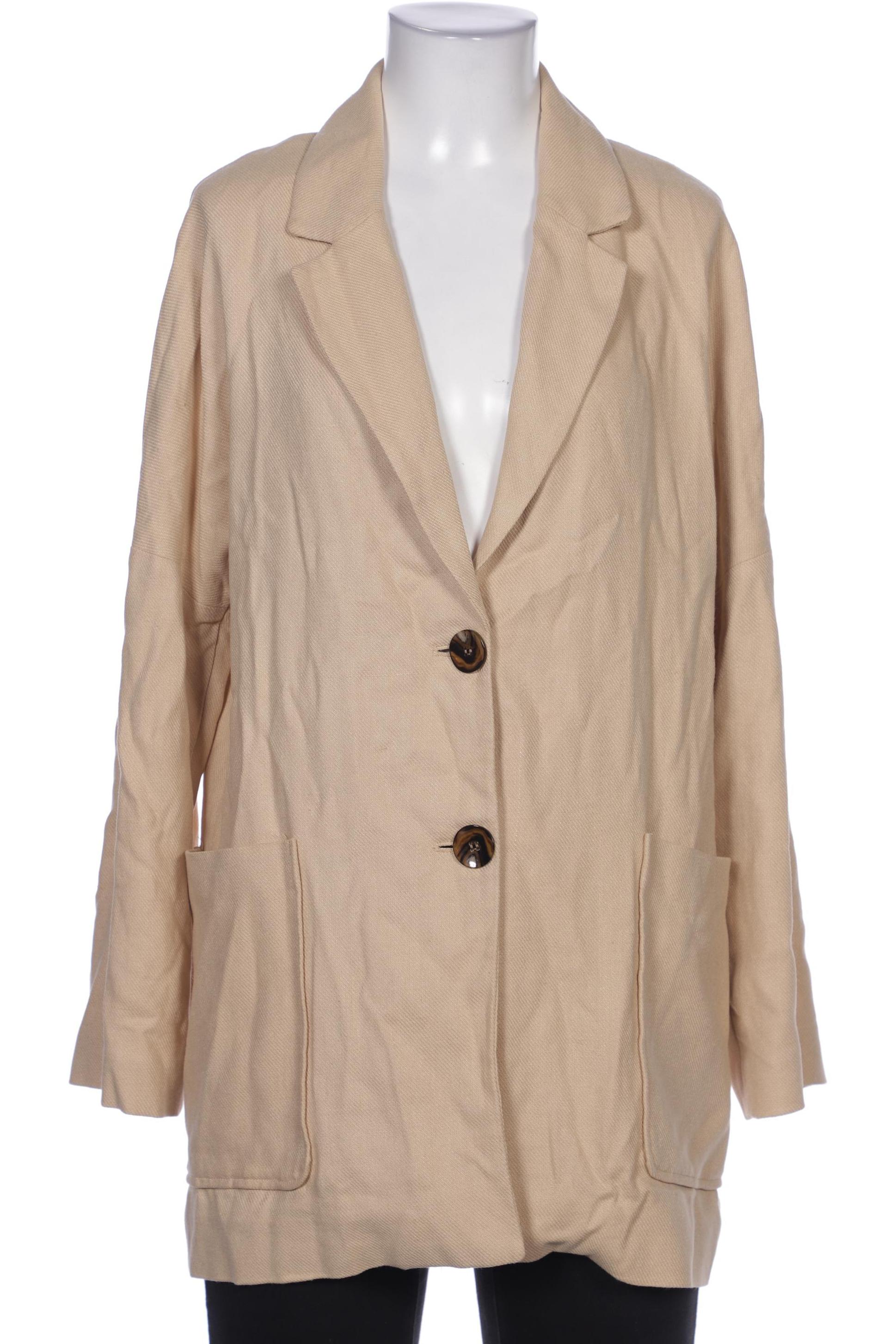 

H&M Damen Blazer, beige, Gr. 34