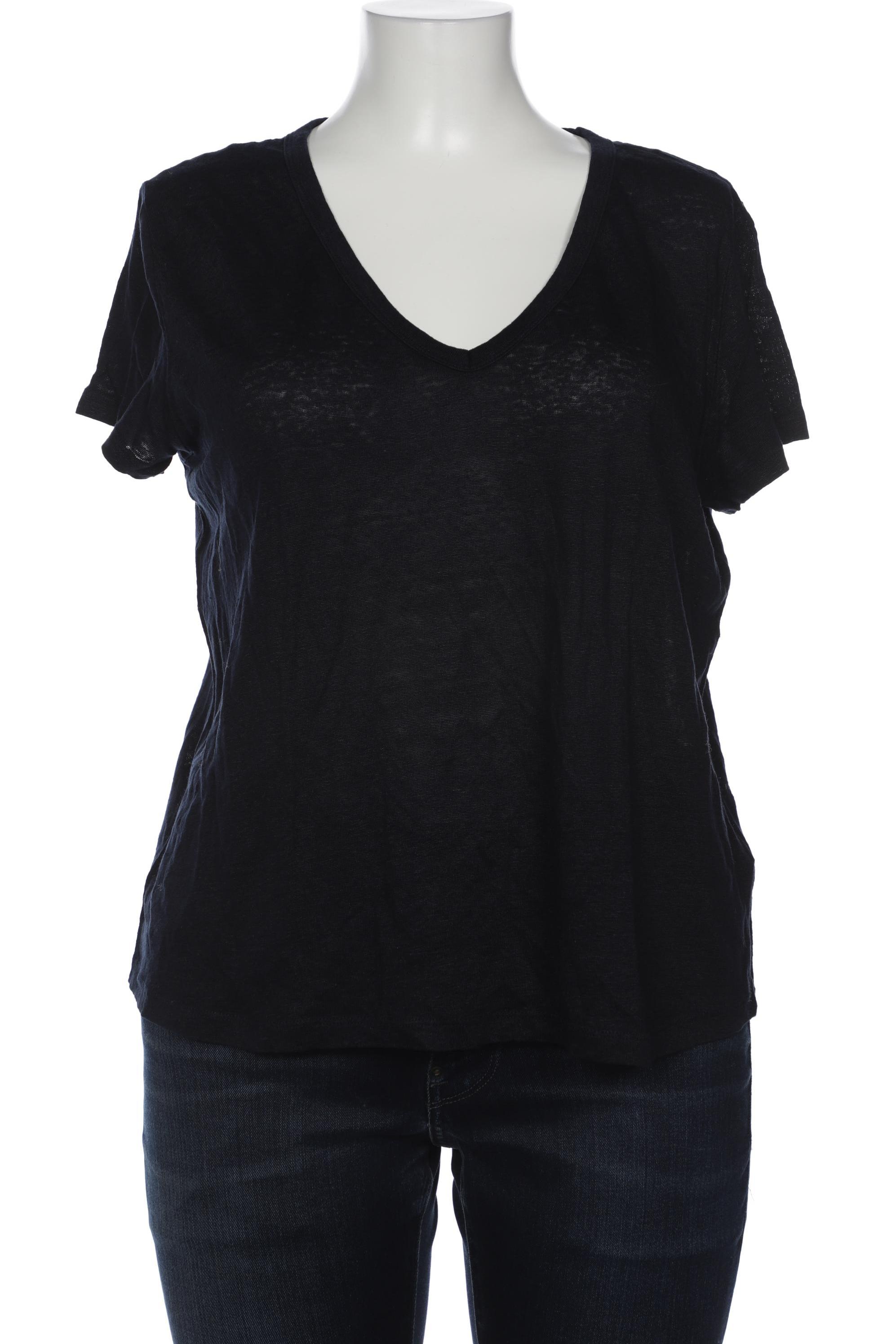 

H&M Damen T-Shirt, marineblau, Gr. 44
