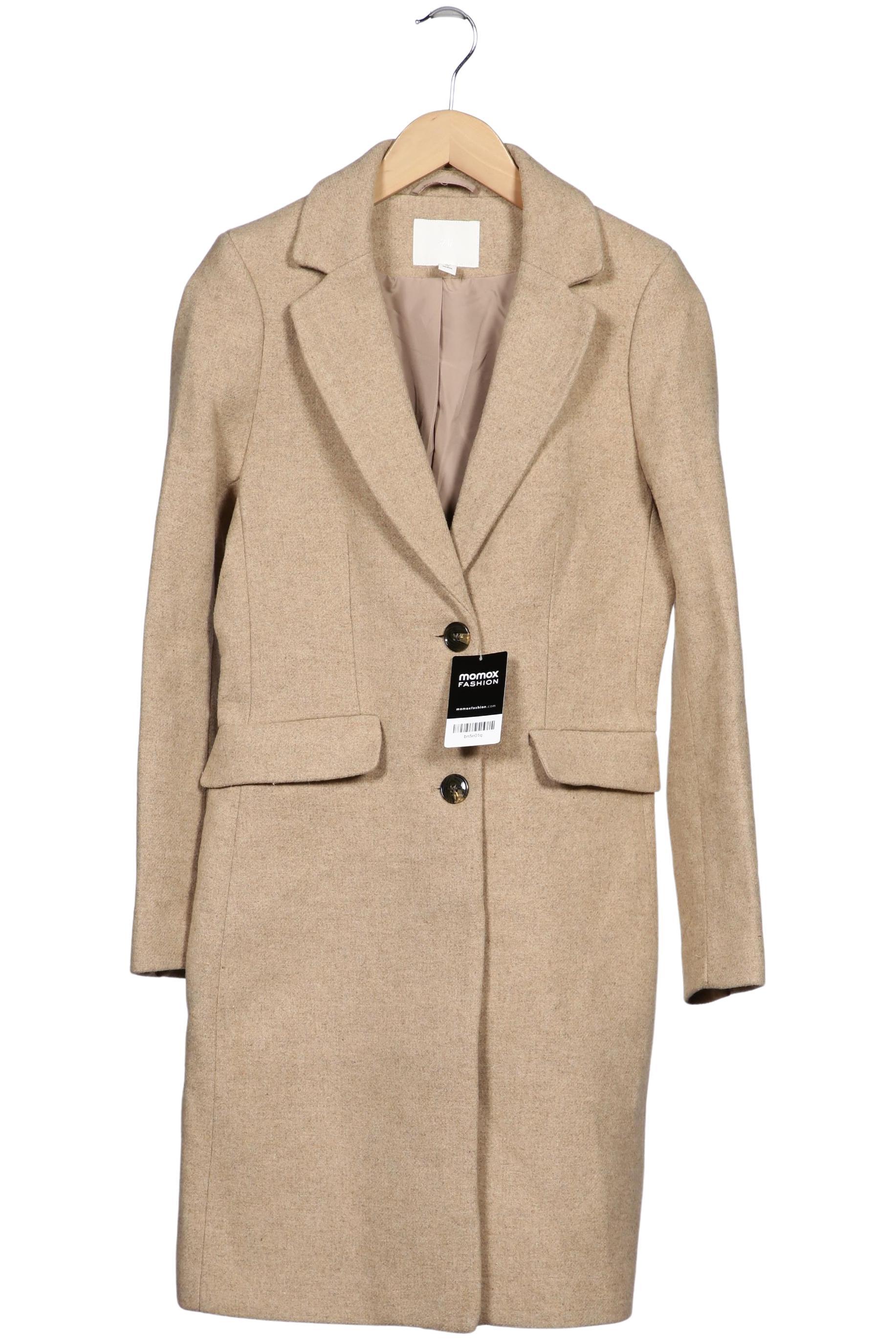 

H&M Damen Mantel, beige, Gr. 36