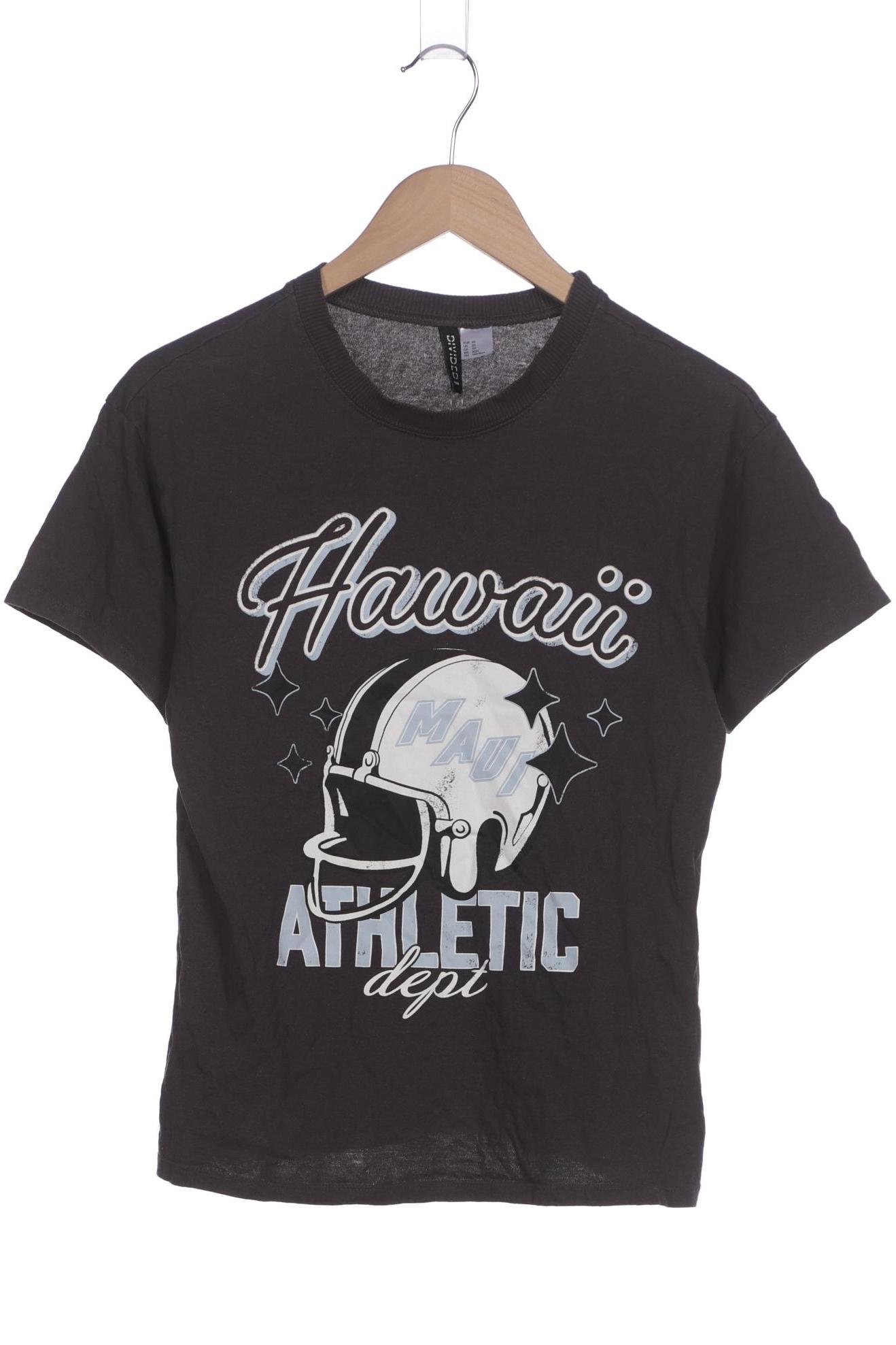 

H&M Damen T-Shirt, grau, Gr. 34