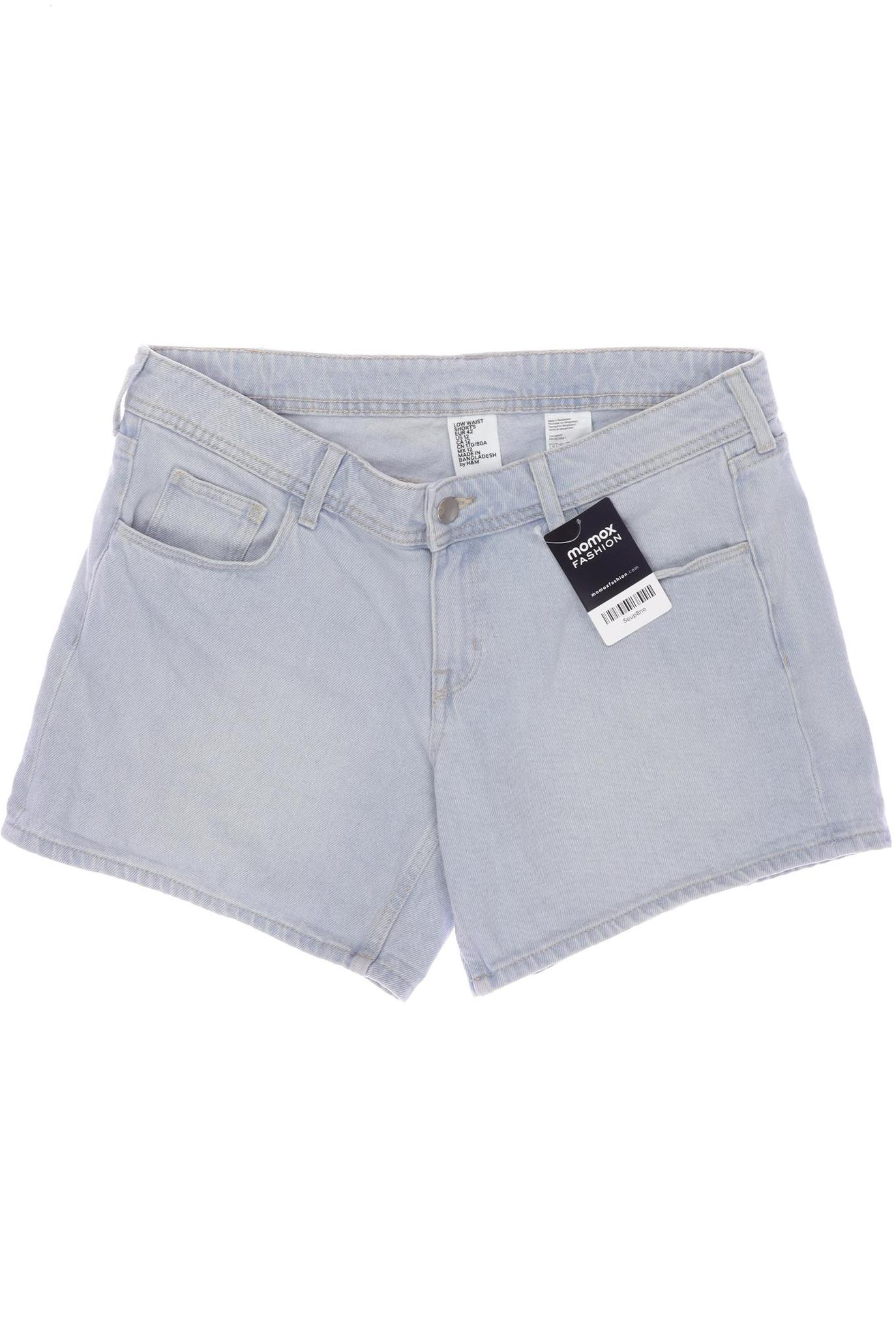 

H&M Damen Shorts, blau, Gr. 42