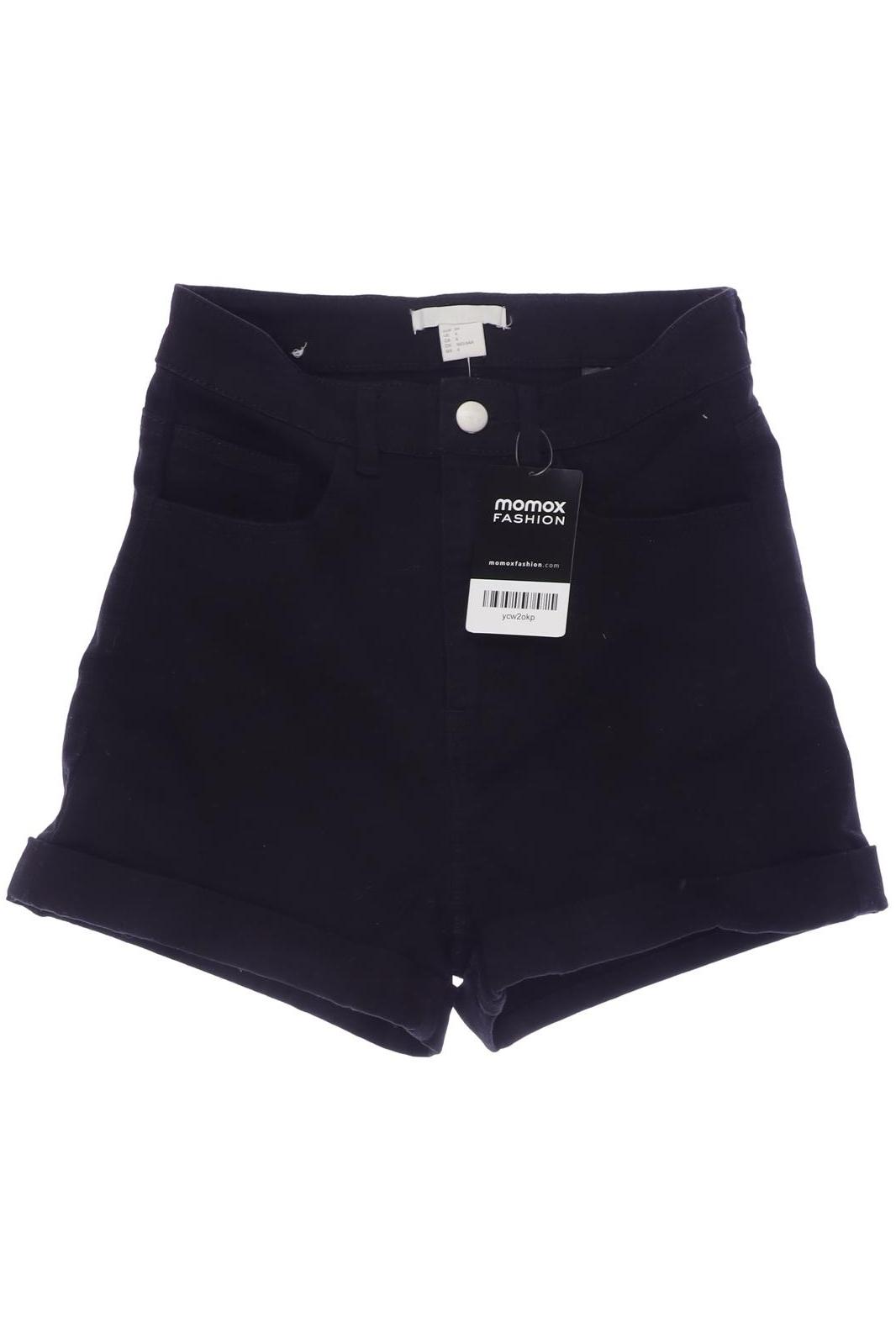 

H&M Damen Shorts, schwarz, Gr. 34