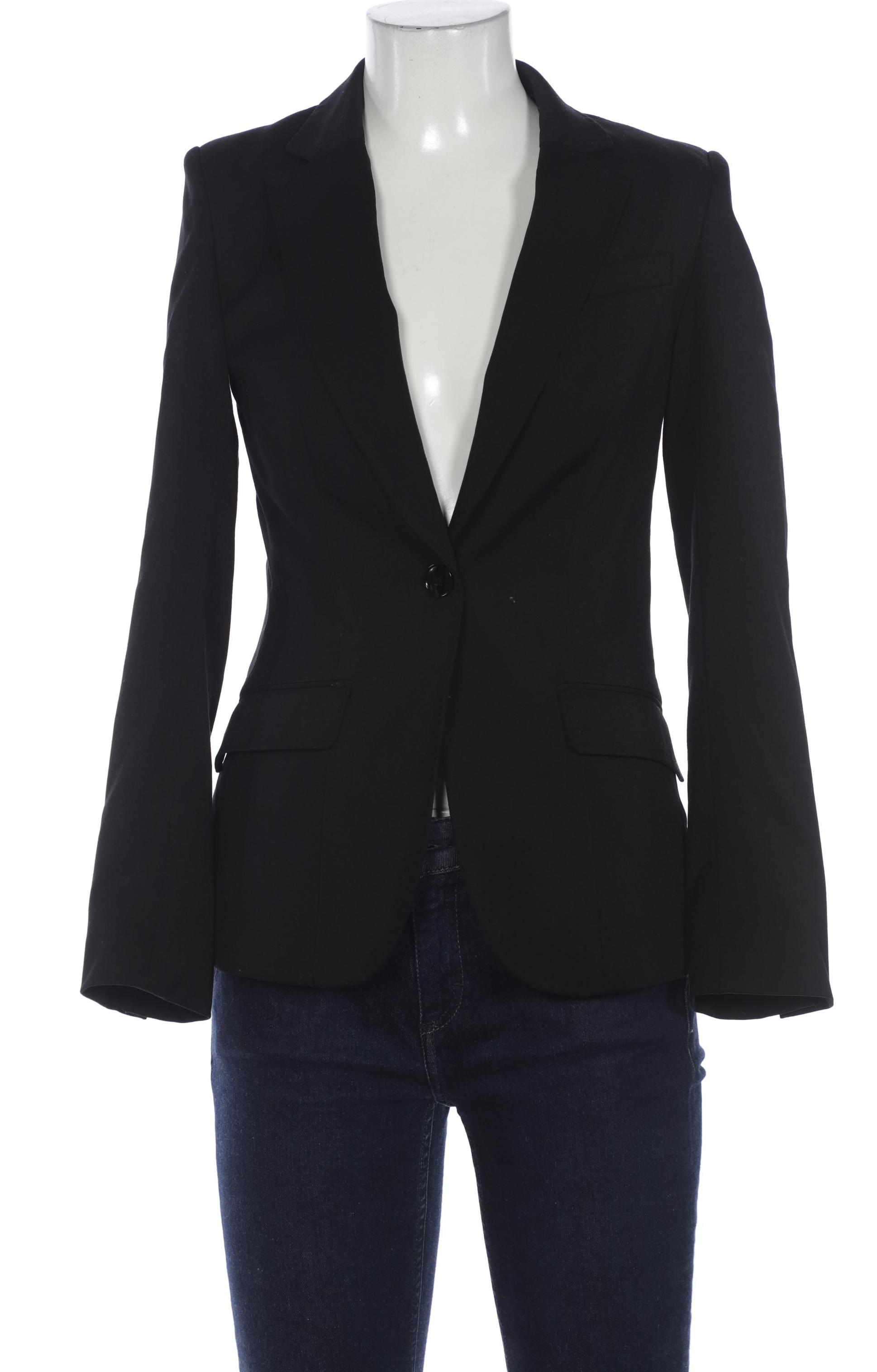 

H&M Damen Blazer, schwarz, Gr. 34