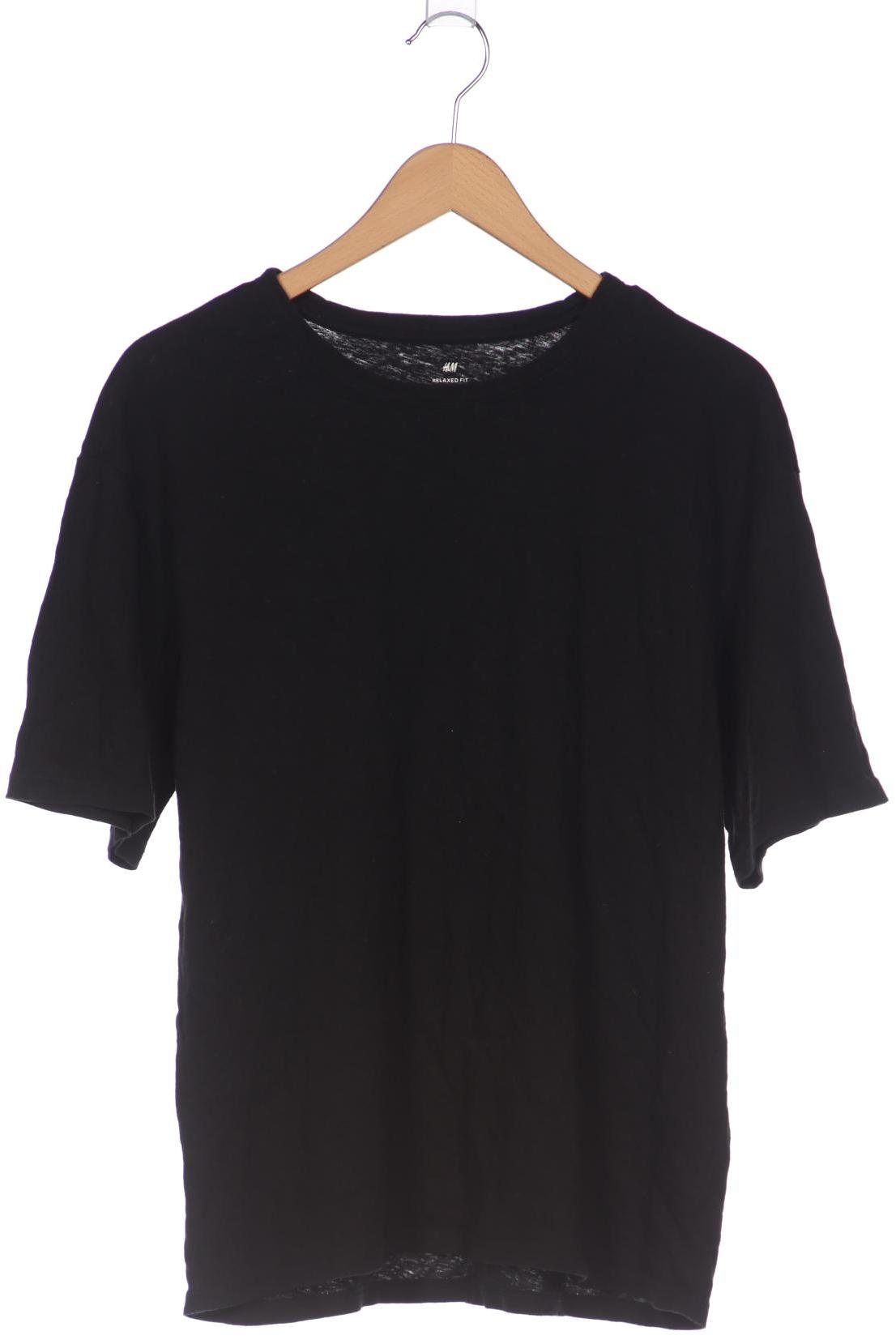 

H&M Damen T-Shirt, schwarz, Gr. 38