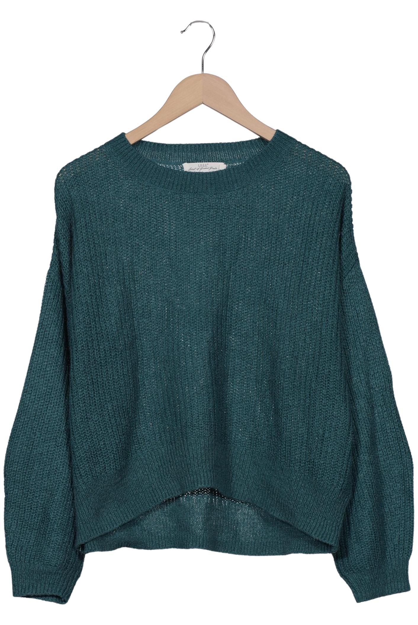 

H&M Damen Pullover, türkis, Gr. 38
