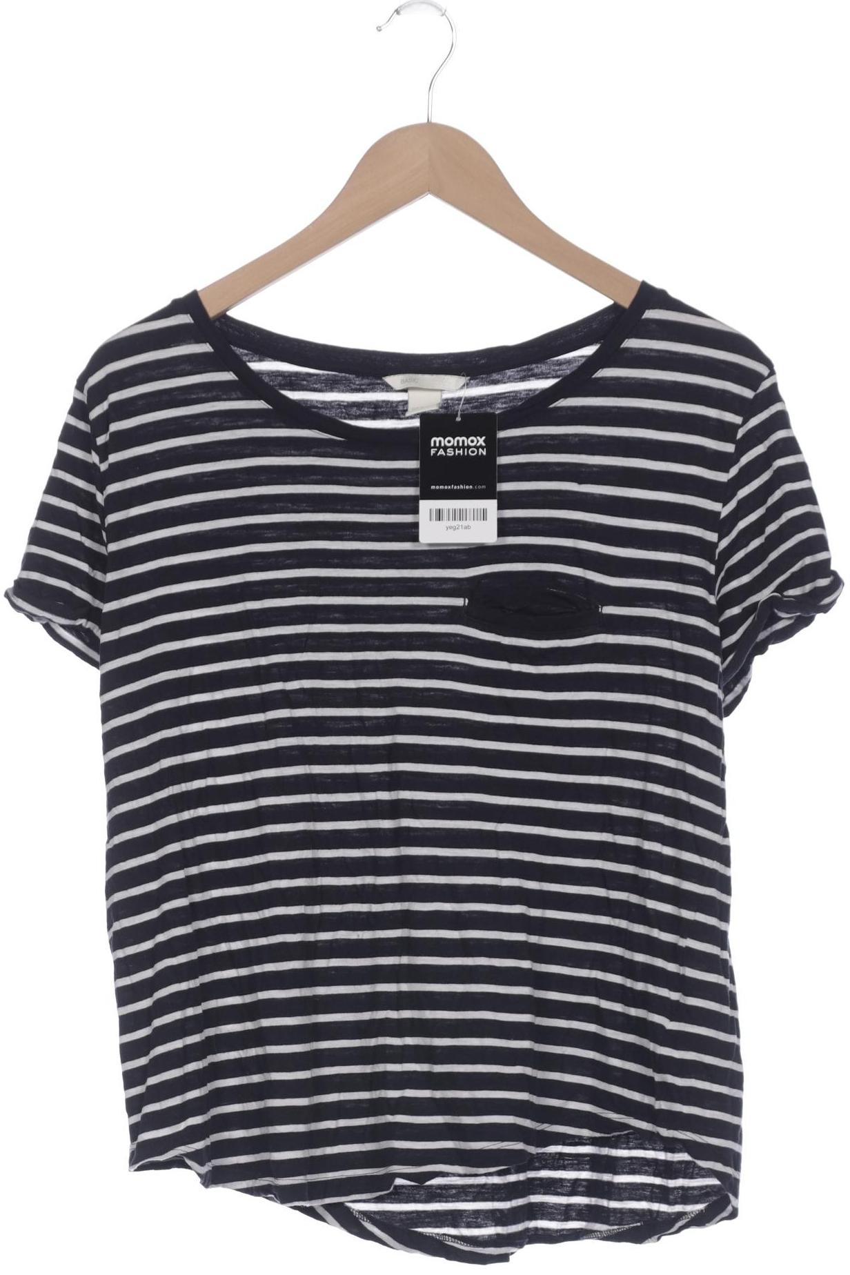 

H&M Damen T-Shirt, marineblau, Gr. 38