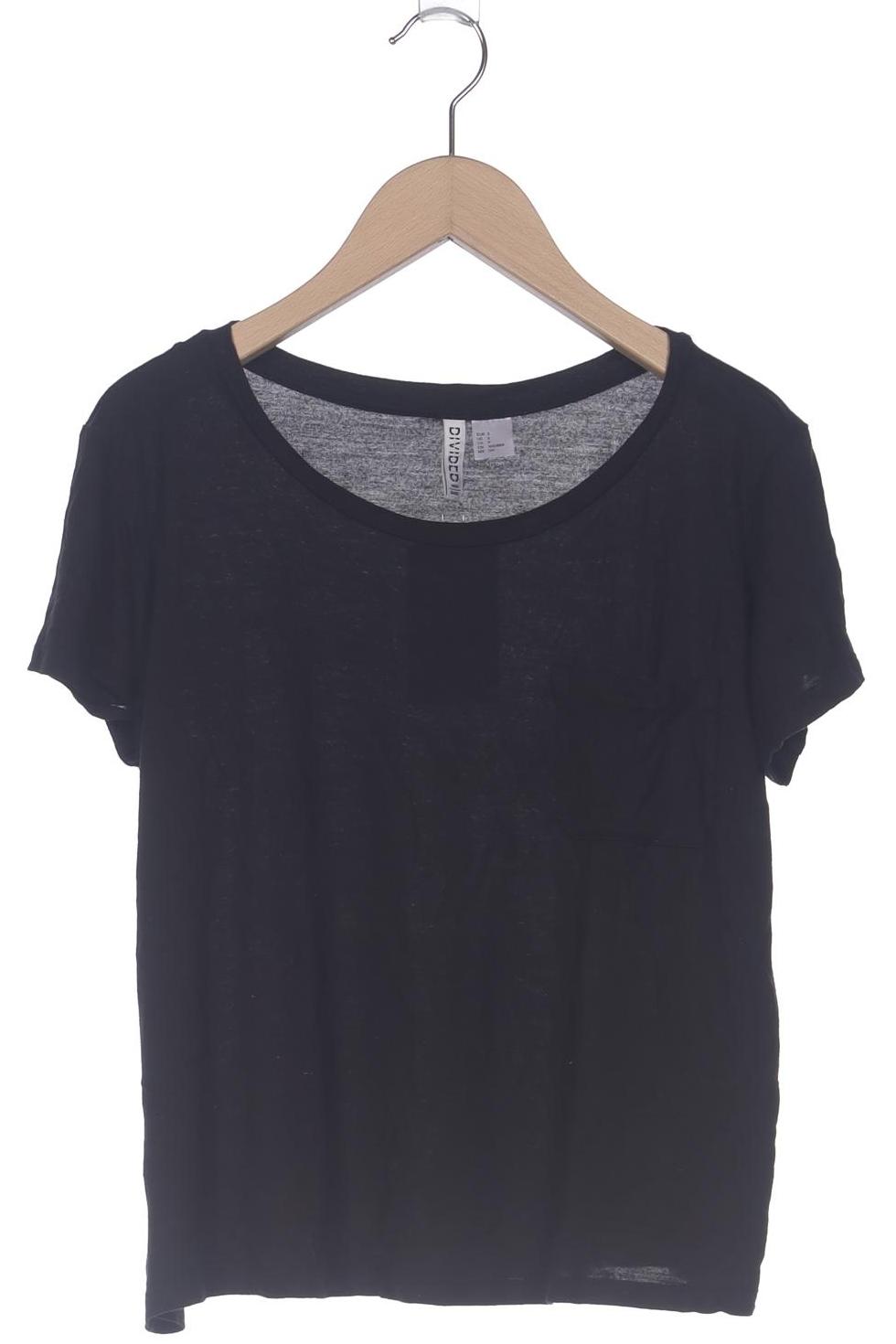 

H&M Damen T-Shirt, schwarz, Gr. 36