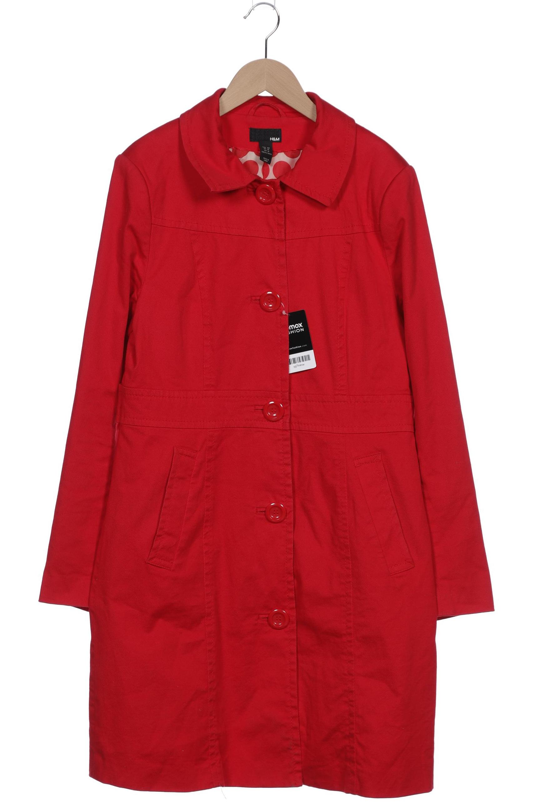 

H&M Damen Mantel, rot