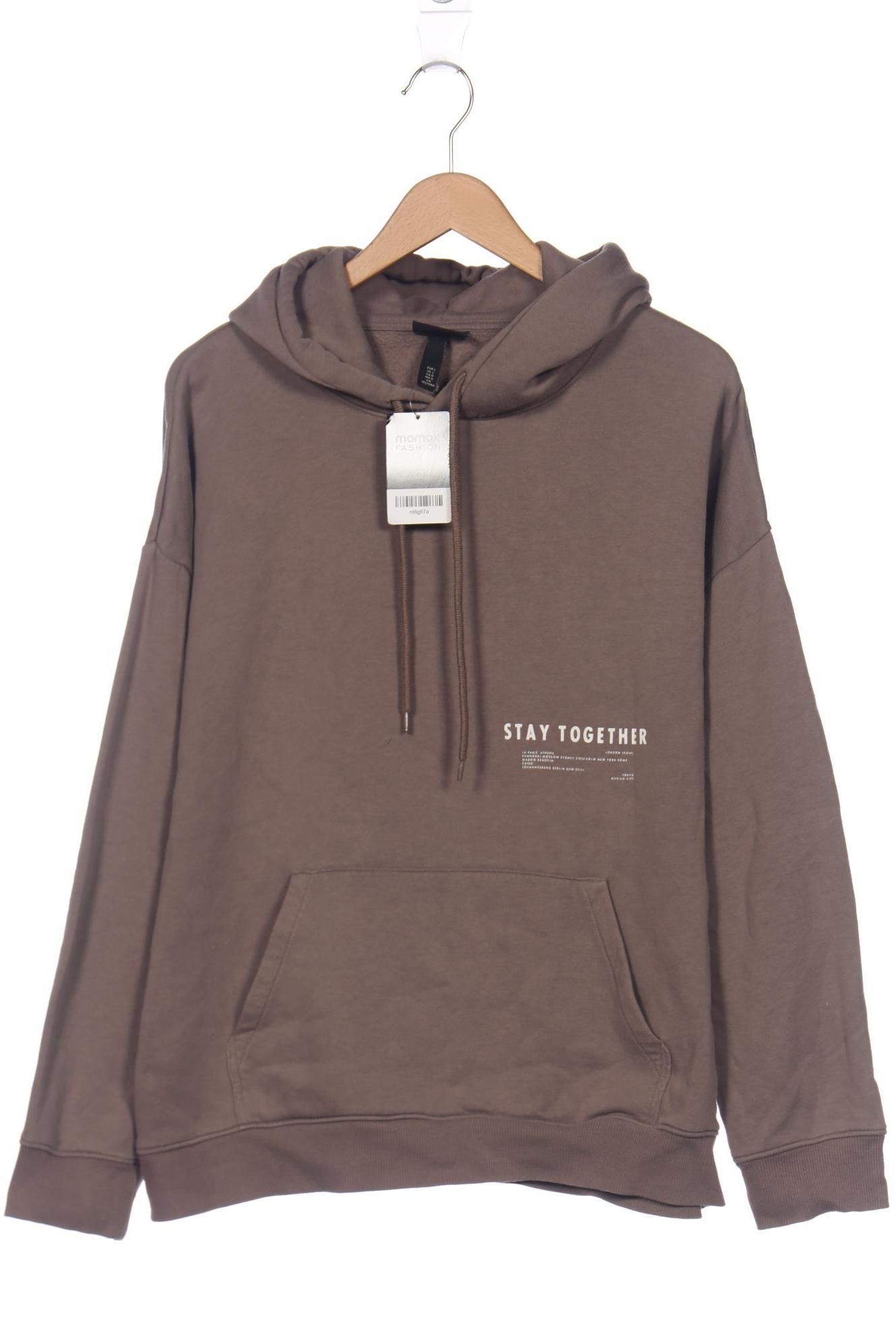 

H&M Damen Kapuzenpullover, beige, Gr. 42
