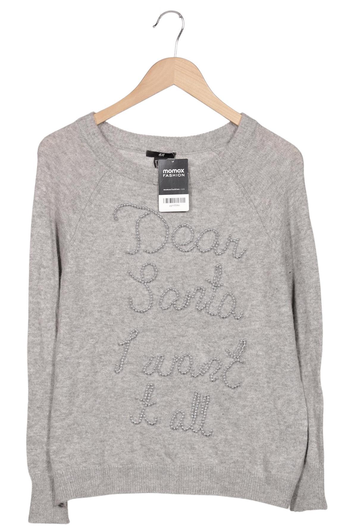 

H&M Damen Pullover, grau, Gr. 38