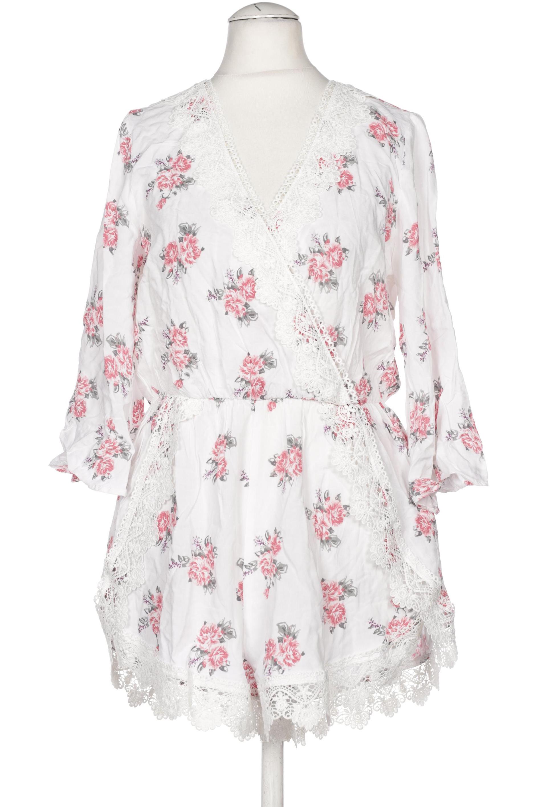 

H&M Damen Jumpsuit/Overall, weiß