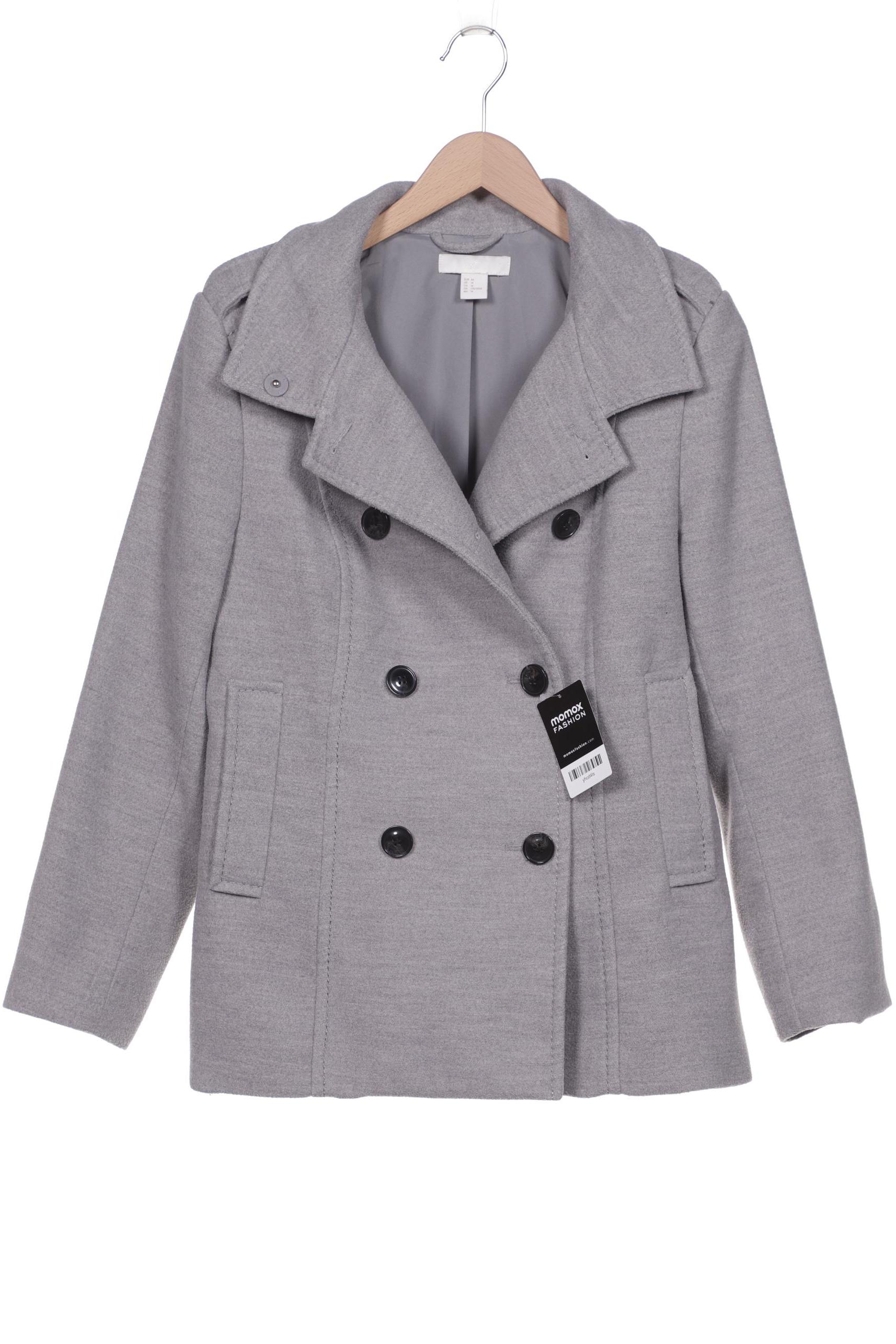 

H&M Damen Mantel, grau