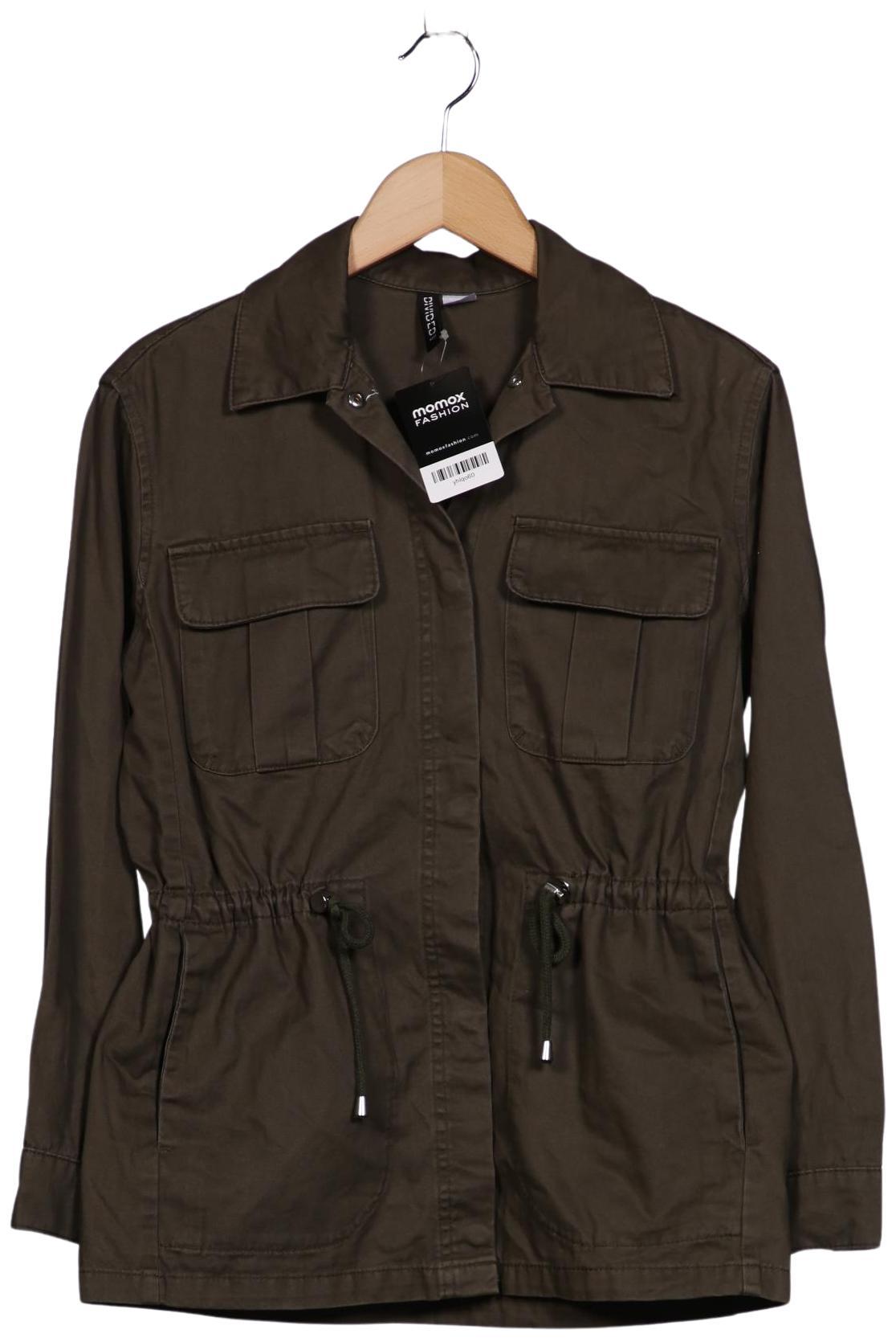 

H&M Damen Jacke, grün, Gr. 34