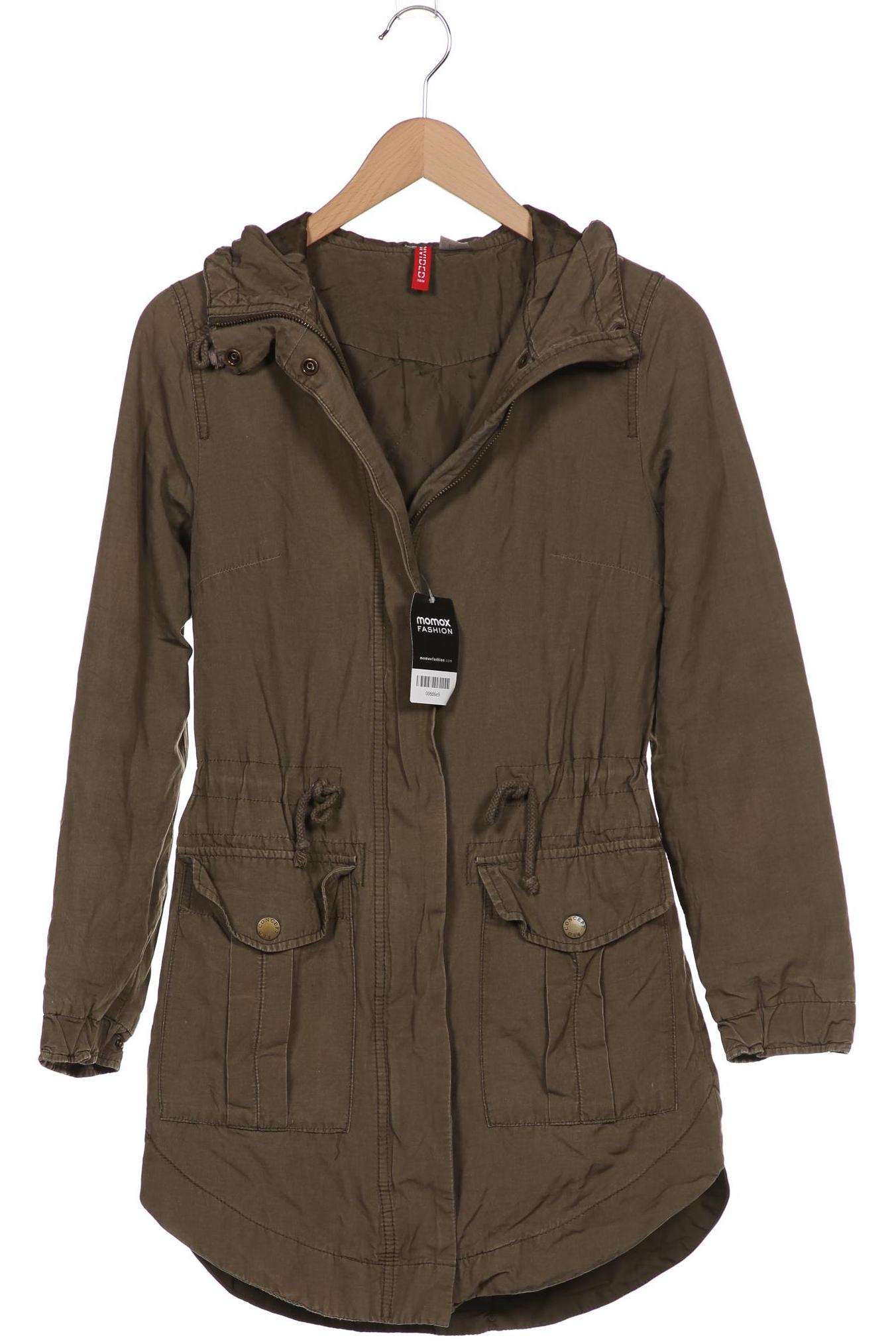 

H&M Damen Mantel, grün