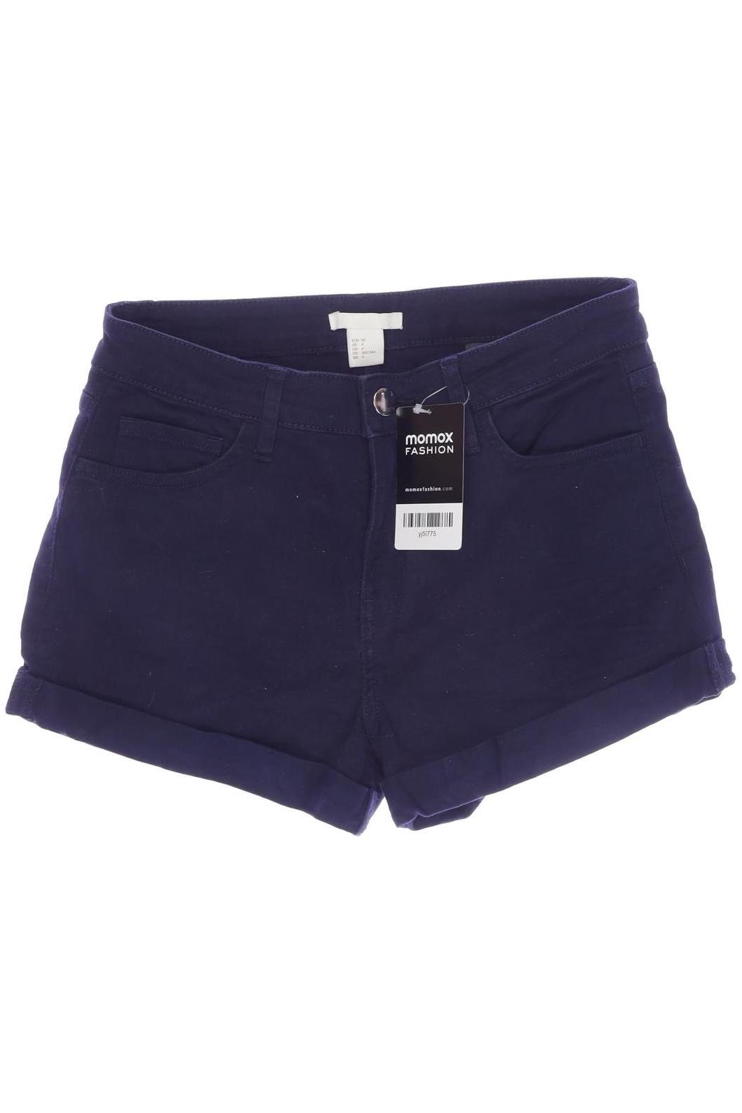 

H&M Damen Shorts, marineblau, Gr. 34