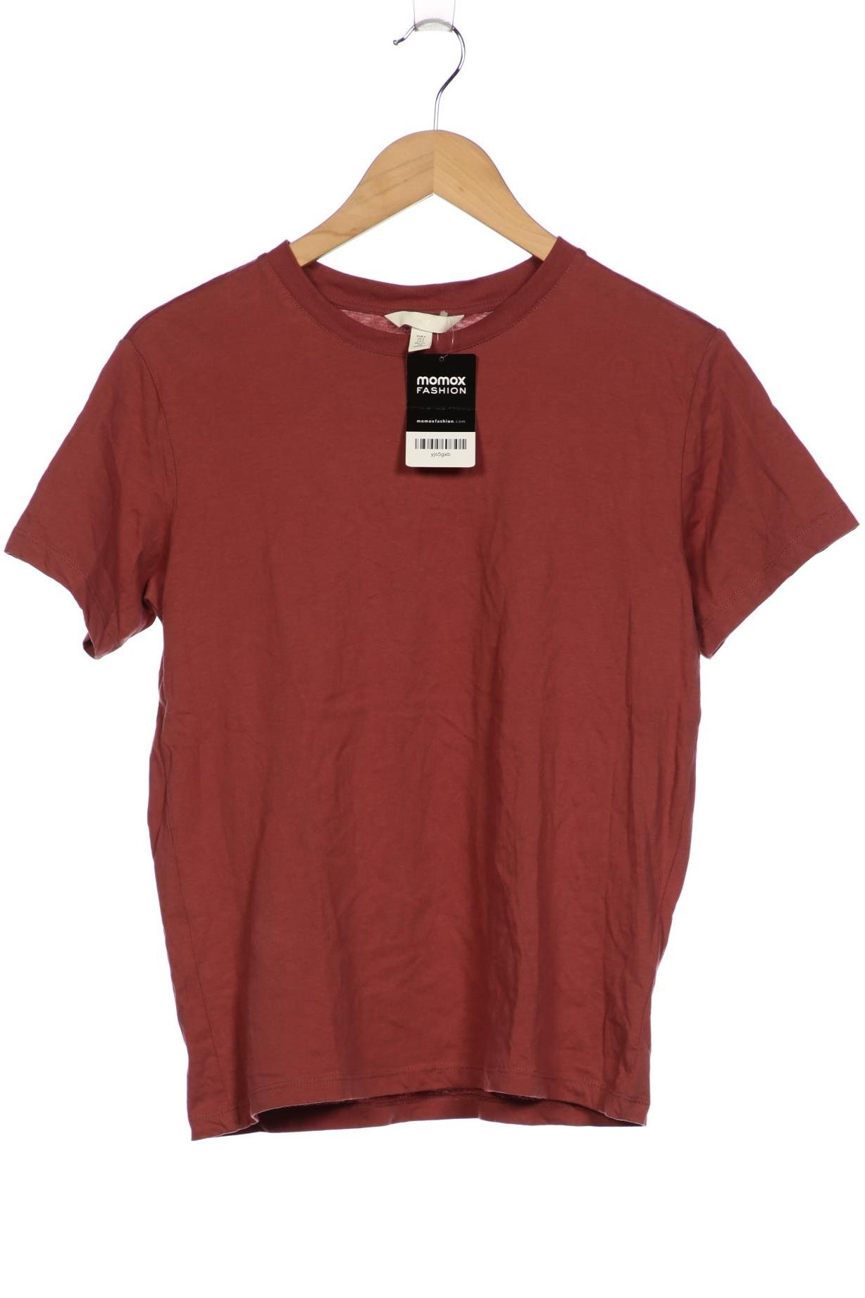 

H&M Damen T-Shirt, bordeaux, Gr. 36