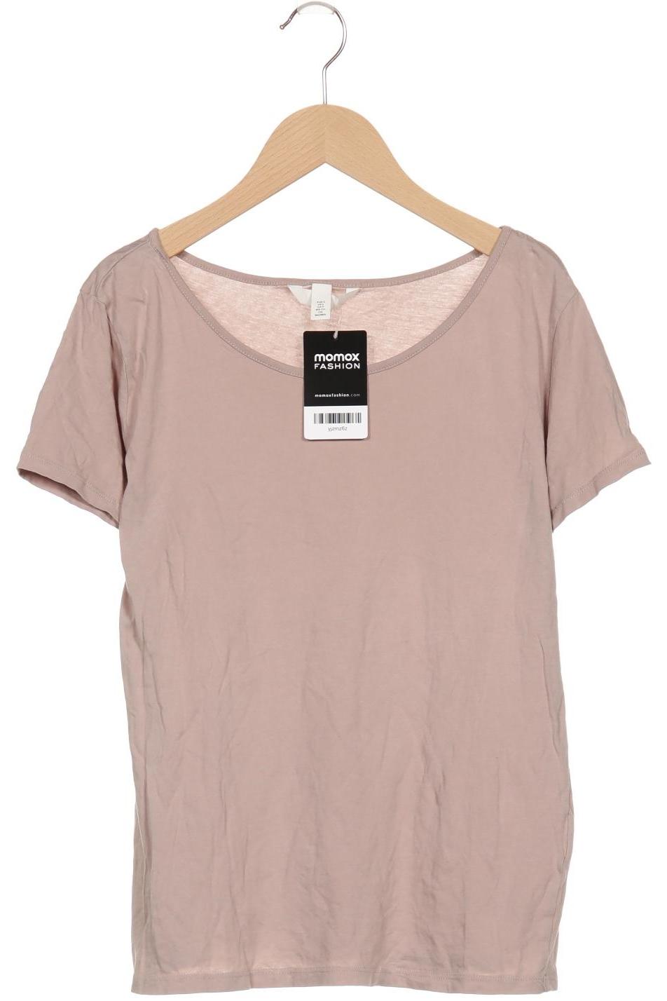 

H&M Damen T-Shirt, beige, Gr. 36