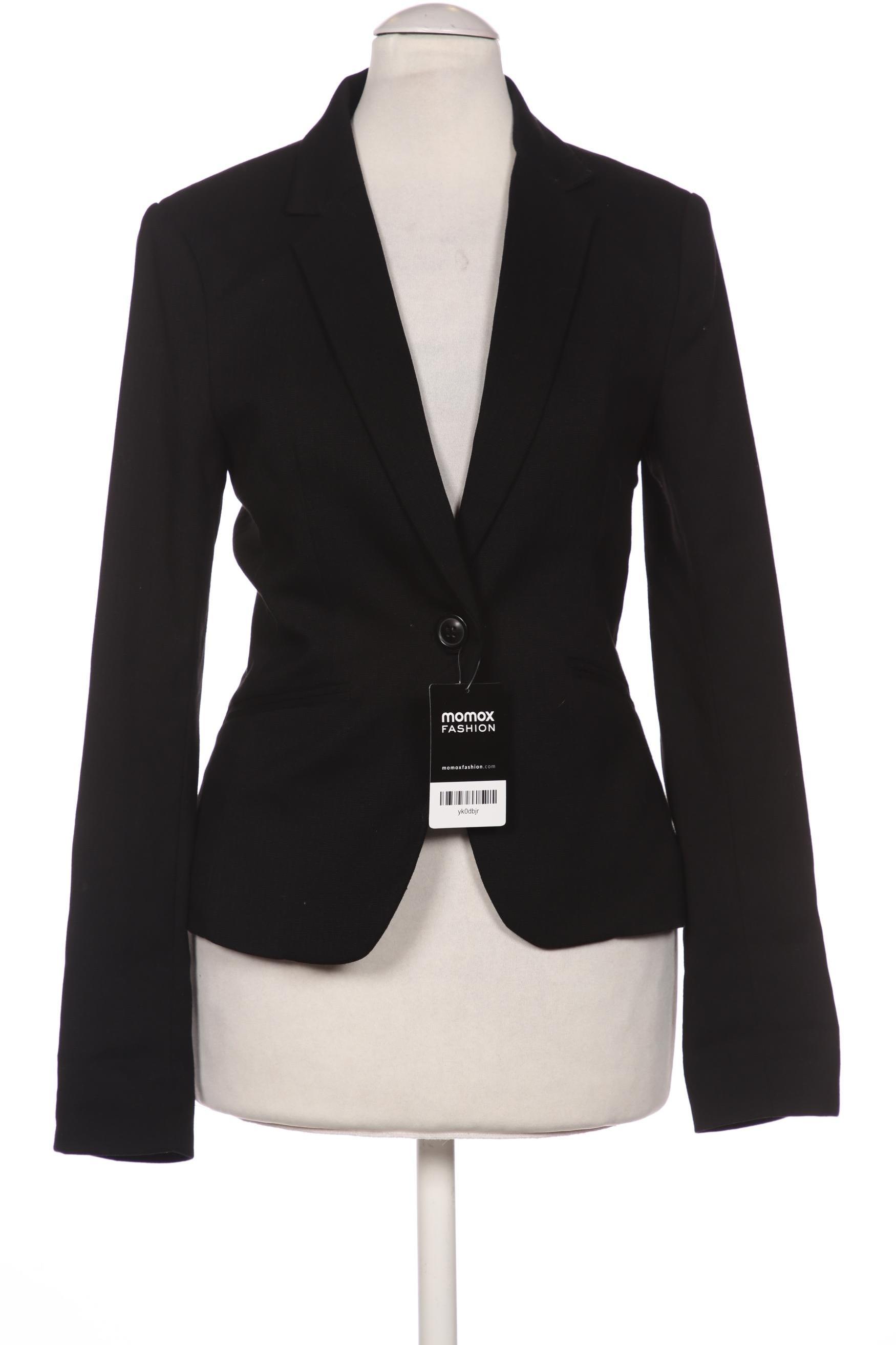 

H&M Damen Blazer, schwarz, Gr. 32