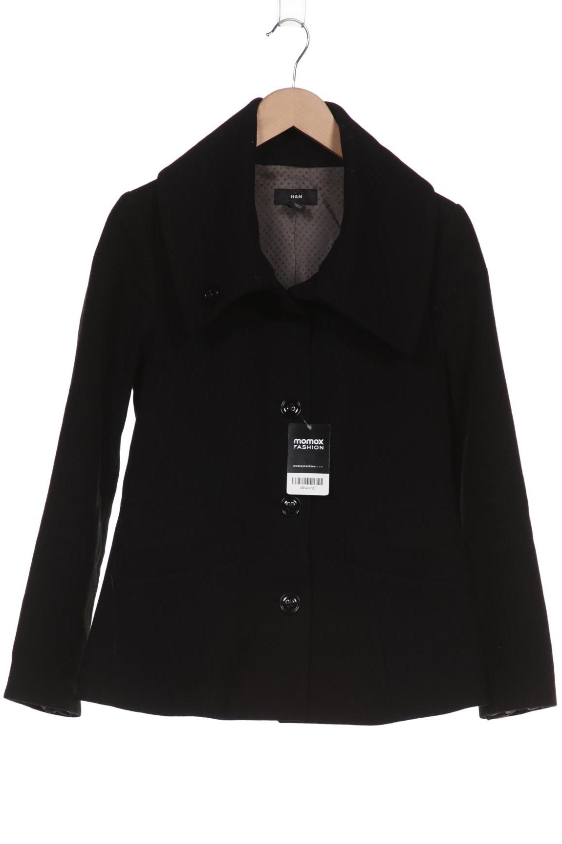 

H&M Damen Jacke, schwarz