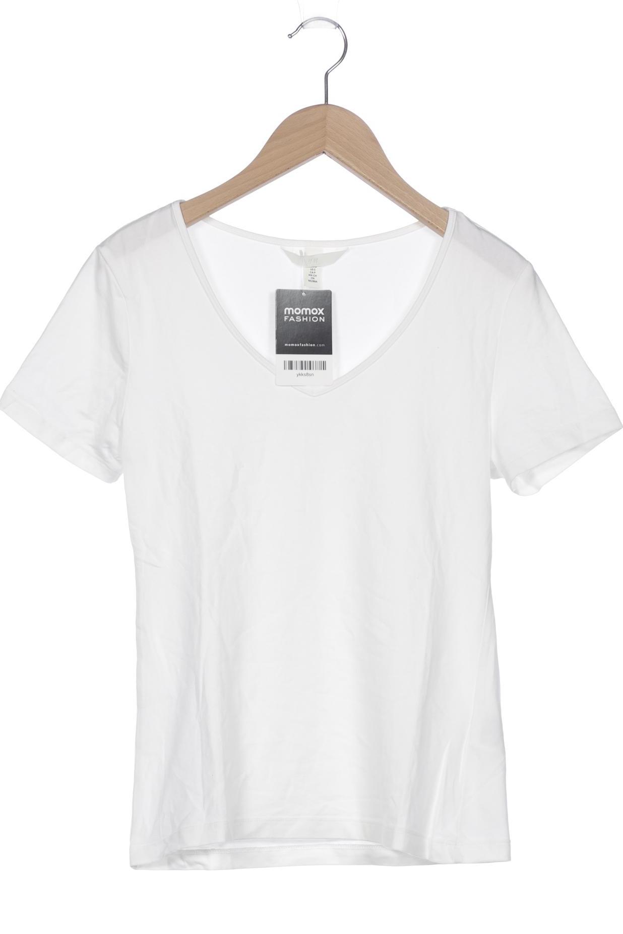 

H&M Damen T-Shirt, weiß, Gr. 36