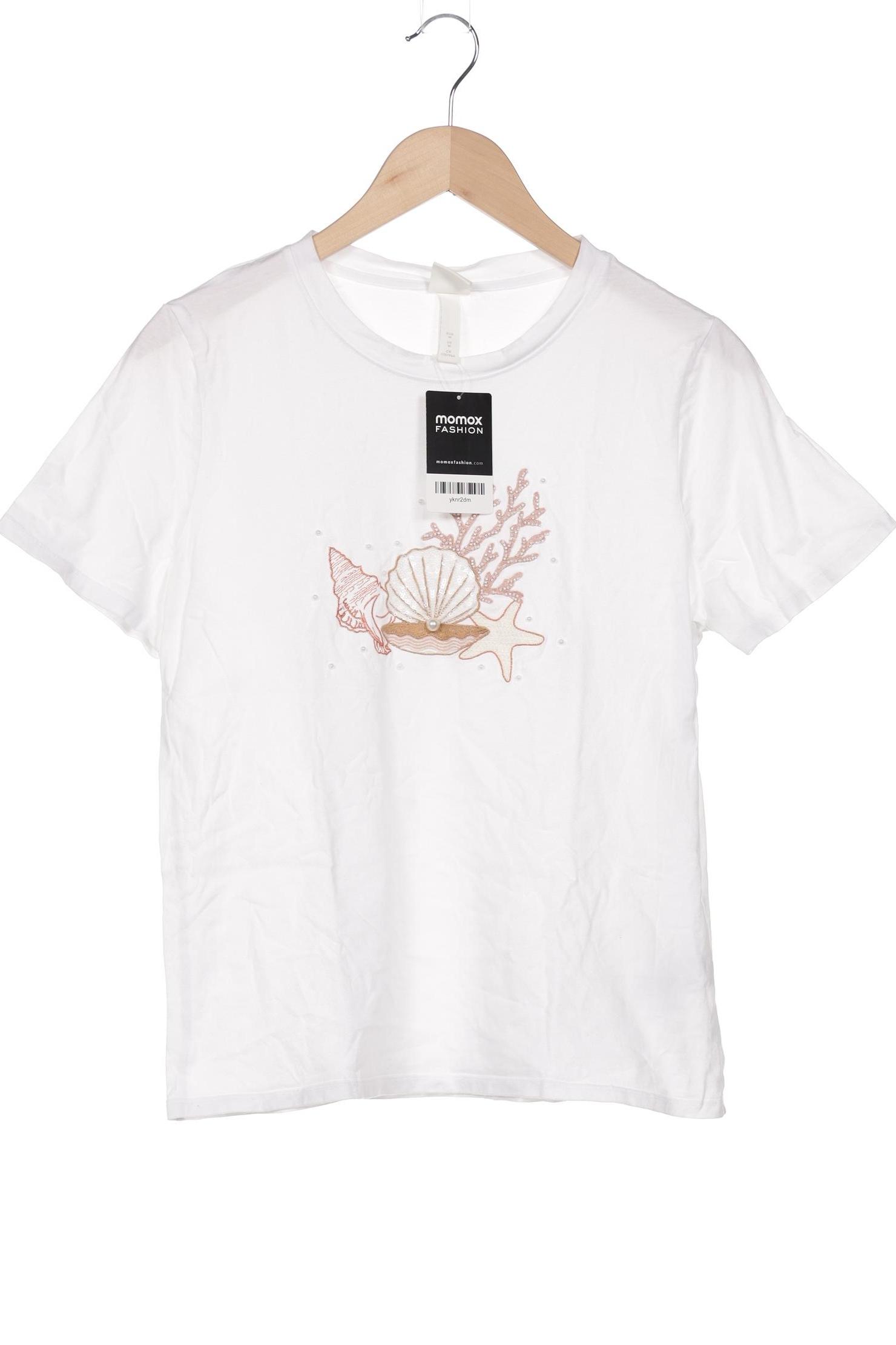 

H&M Damen T-Shirt, weiß, Gr. 38