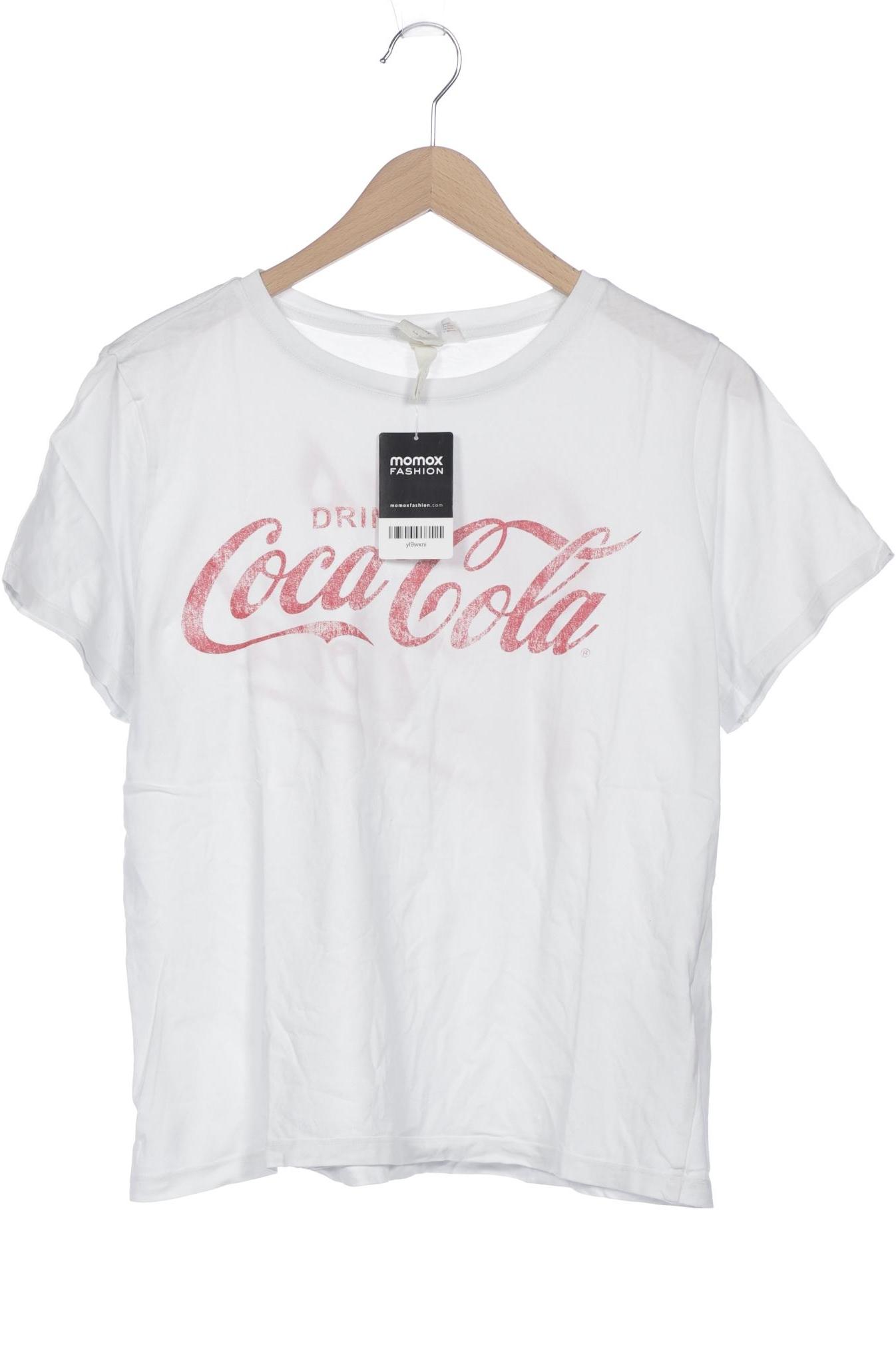 

H&M Damen T-Shirt, weiß, Gr. 42