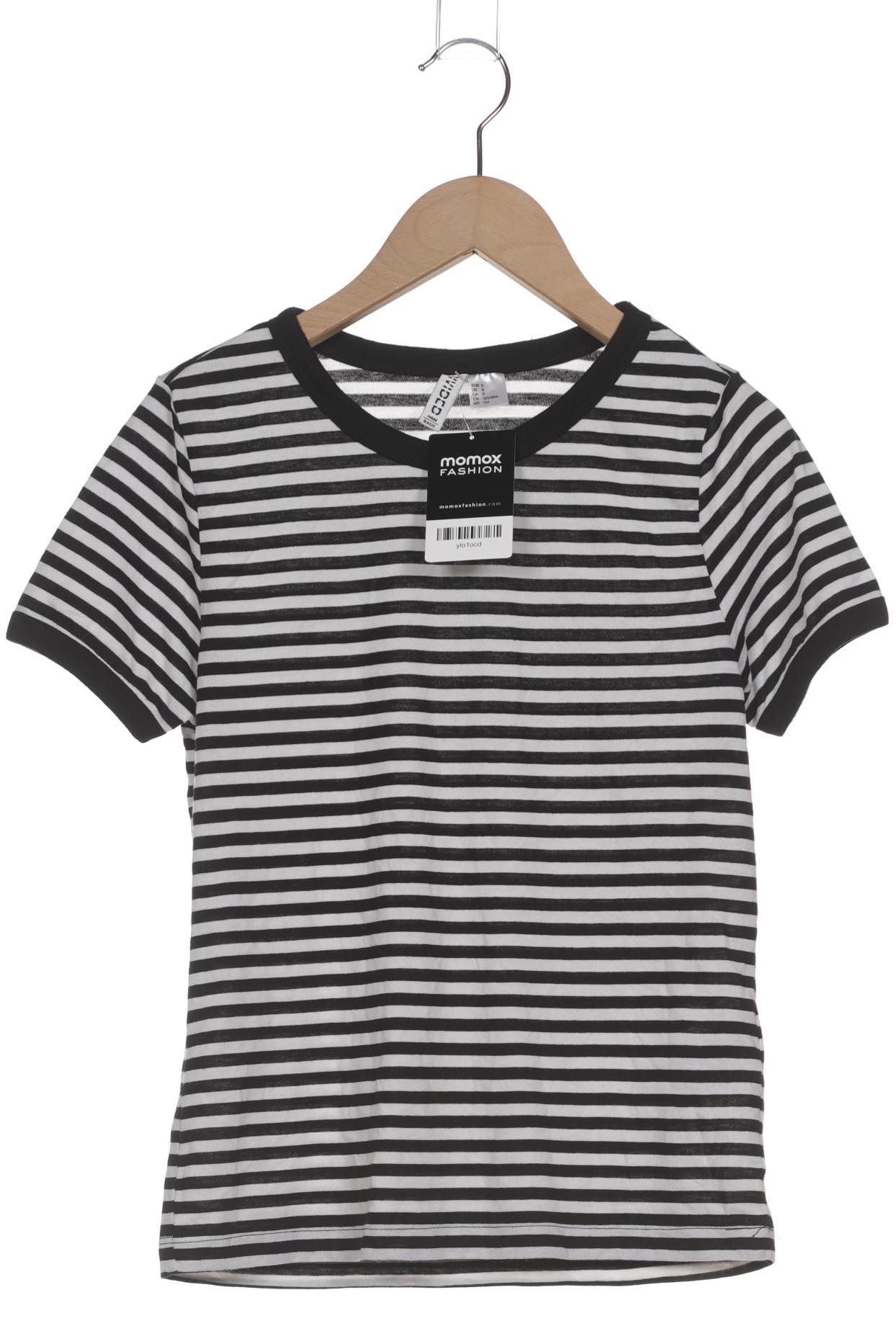 

H&M Damen T-Shirt, schwarz, Gr. 36