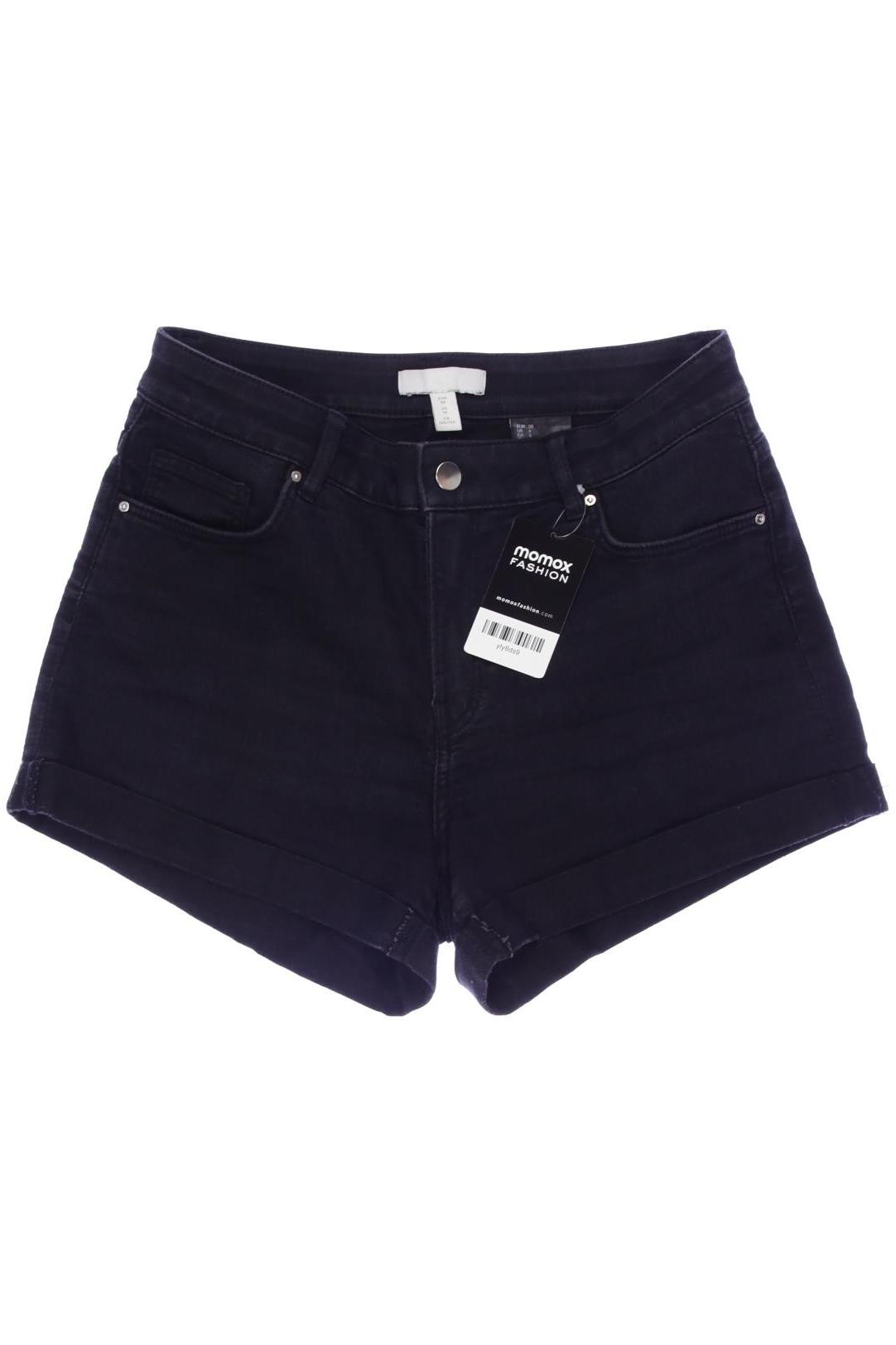 

H&M Damen Shorts, schwarz, Gr. 38